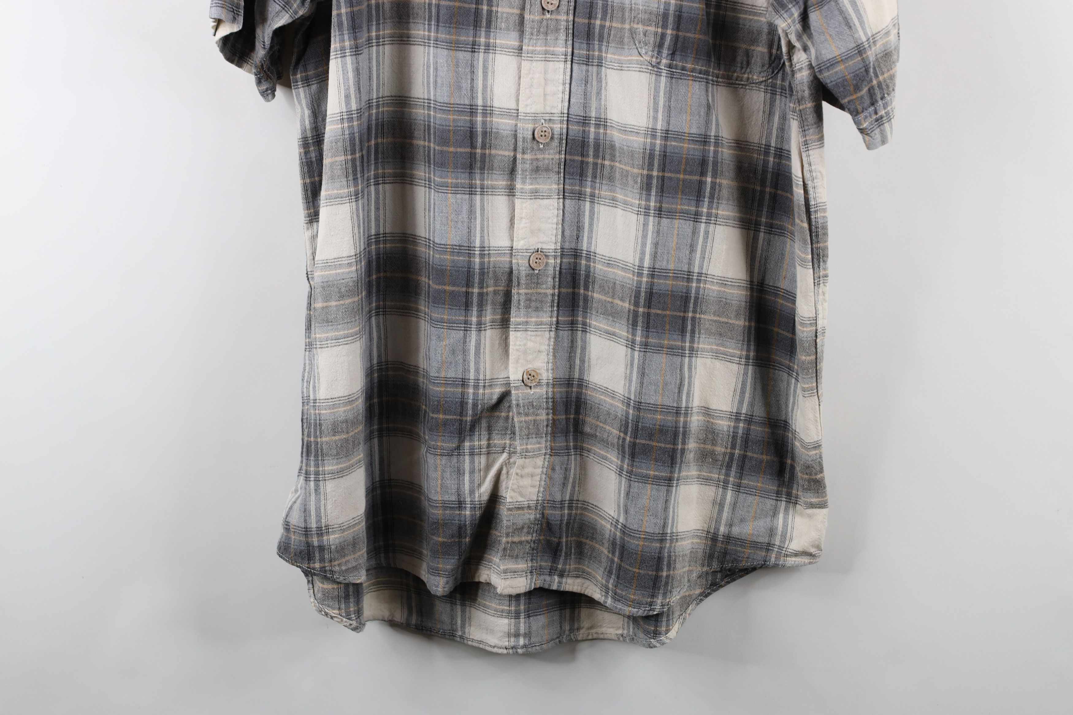 Vintage Vintage 90s Streetwear Blend Baggy Fit Button Shirt Plaid Size US M / EU 48-50 / 2 - 3 Thumbnail