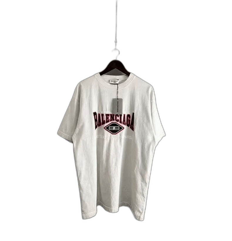 Balenciaga Balenciaga Balenciaga Gray Batman Embroidered Short Sleeve Size US M / EU 48-50 / 2 - 1 Thumbnail