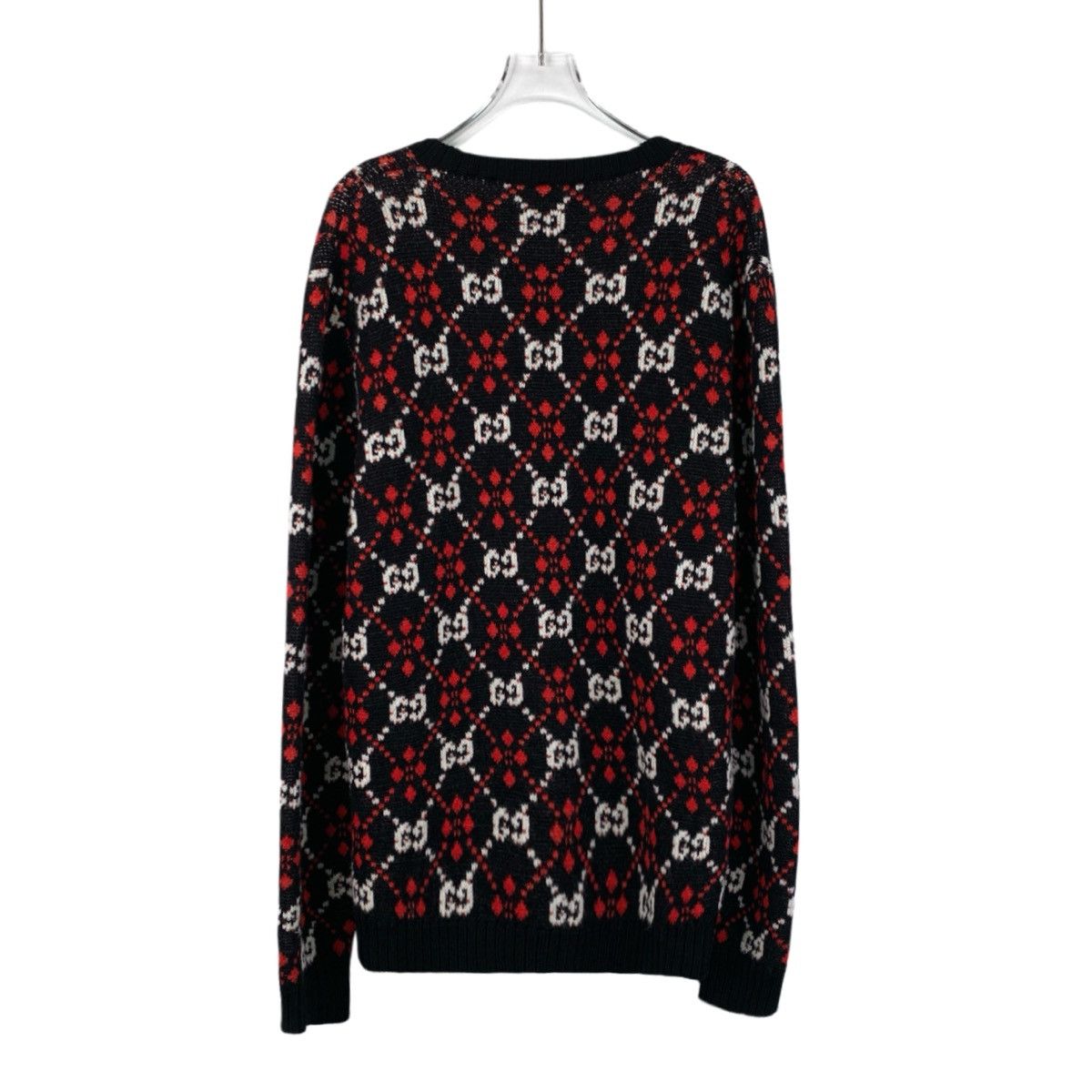 Gucci Gucci Colorblocked Logo Cotton V-Neck Sweater Size XS / US 0-2 / IT 36-38 - 2 Thumbnail