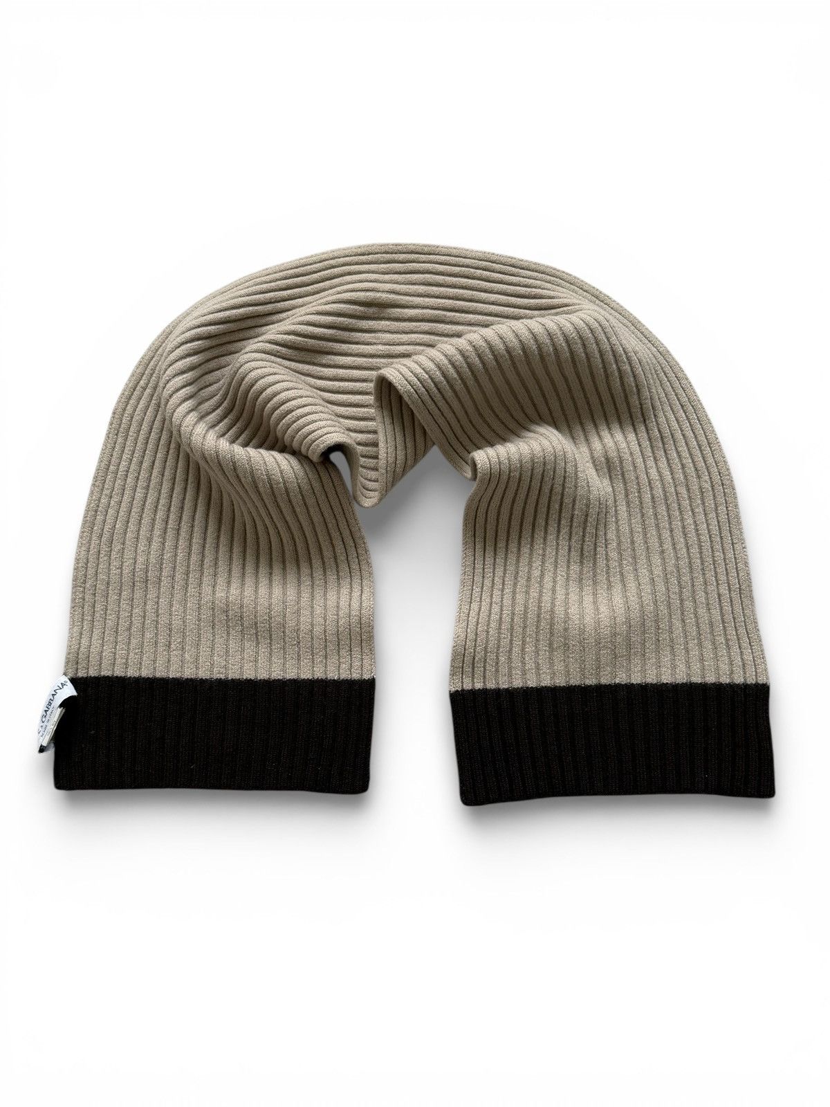 Dolce & Gabbana 2000s Dolce & Gabbana Wool Knit Scarf Size ONE SIZE - 1 Thumbnail