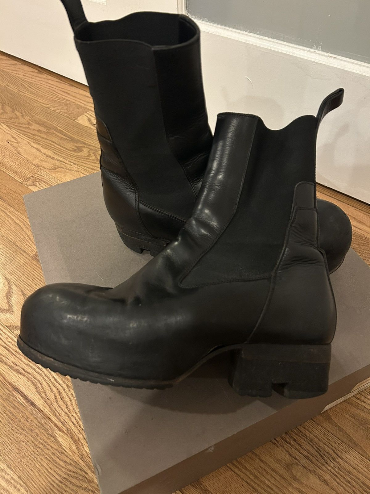 Rick Owens SS21 Phlegethon Rick Owens Beatle Ballast Boots Size US 10 / EU 43 - 2 Thumbnail