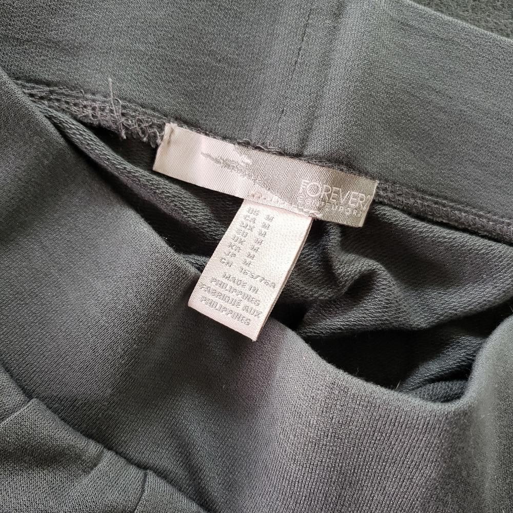 Forever 21 Olive Grey F21 High Waisted Jogger Pant Size 32" / US 10 / IT 46 - 3 Thumbnail
