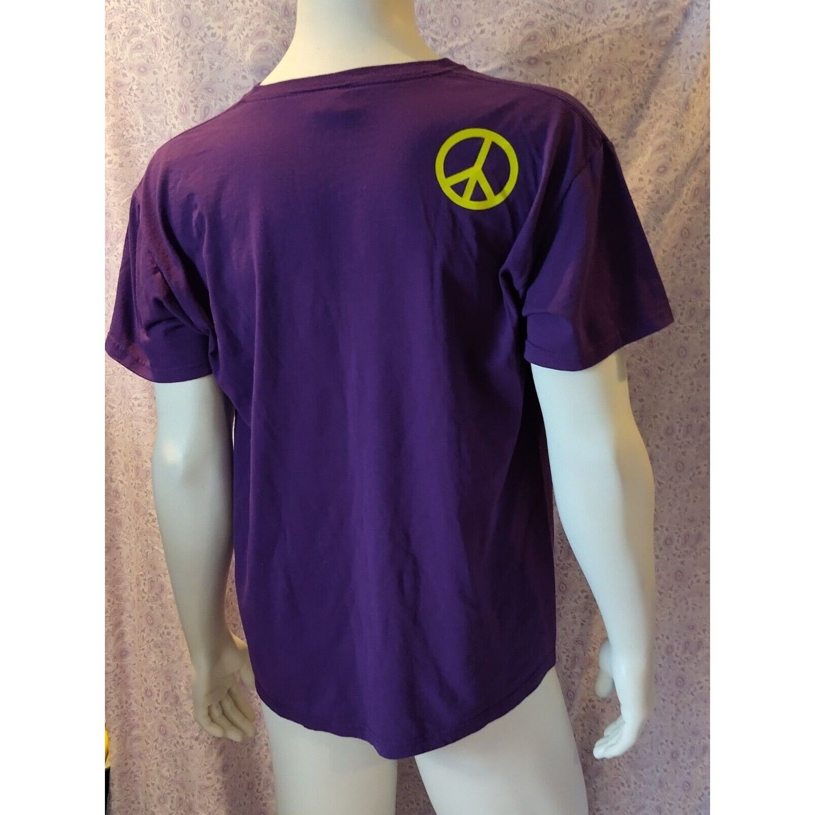 Jerzees NEW! Jimi Hendrix Experience Throwback Purple T-Shirt Large Size US L / EU 52-54 / 3 - 4 Thumbnail