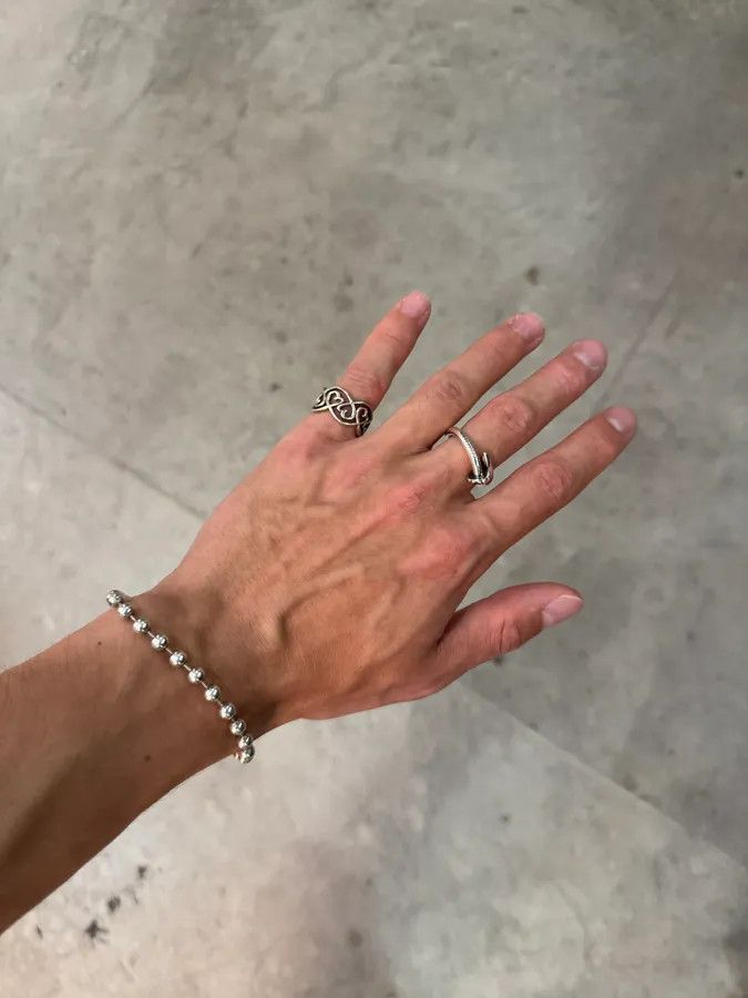 Tiffany & Co. × Vintage Tiffany & Co. Love Hearts Silver 925 Ring Size ONE SIZE - 2 Thumbnail