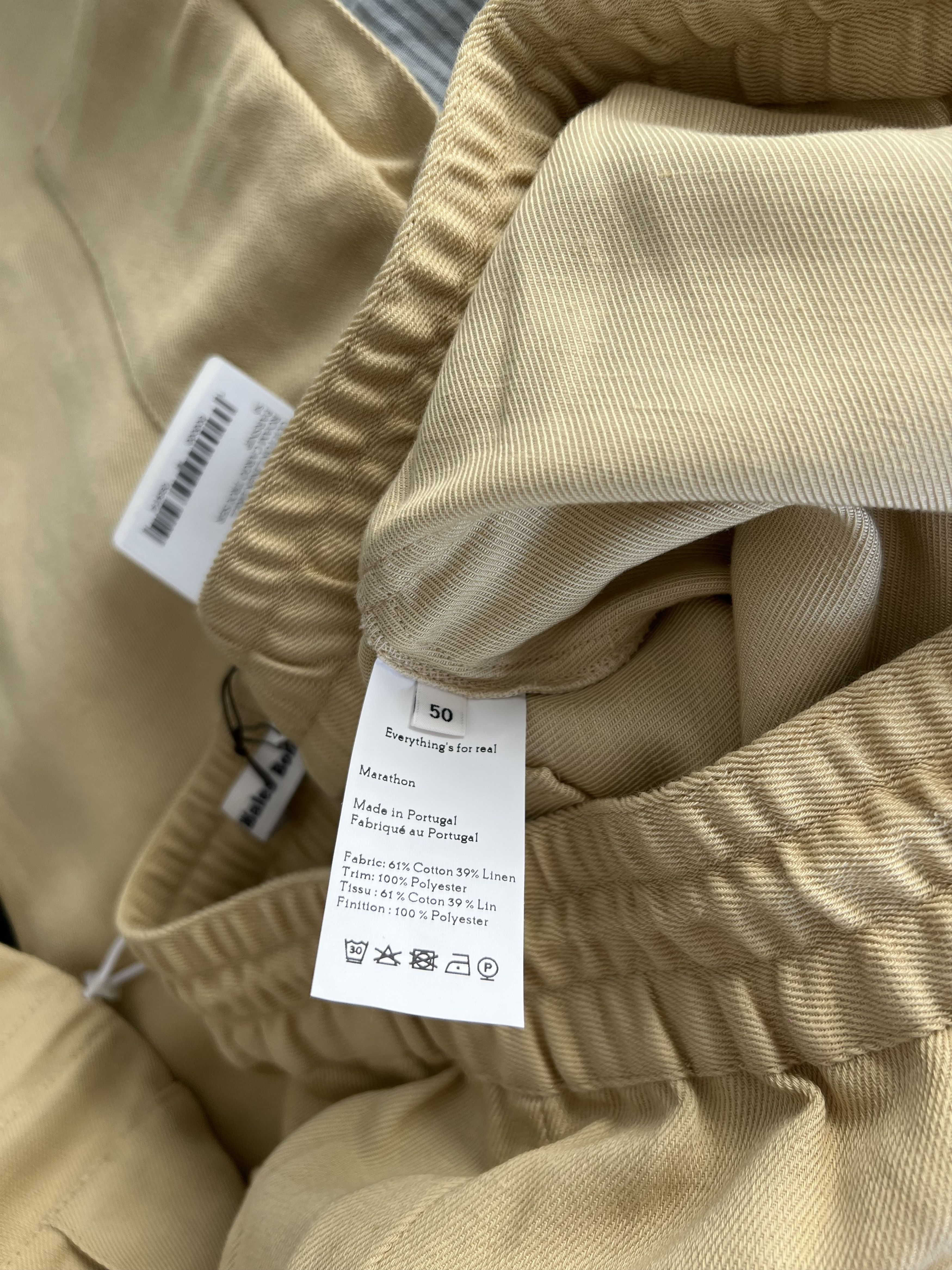 Wales Bonner Wales Bonner Roam Cargo Pants in Parsnip Yellow Size US 34 / EU 50 - 8 Thumbnail