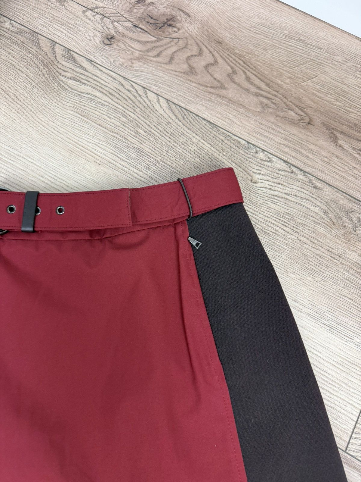 Prada Prada Red Tab Vintage logo y2k avant gardeskirt Size 28" / US 6 / IT 42 - 6 Thumbnail