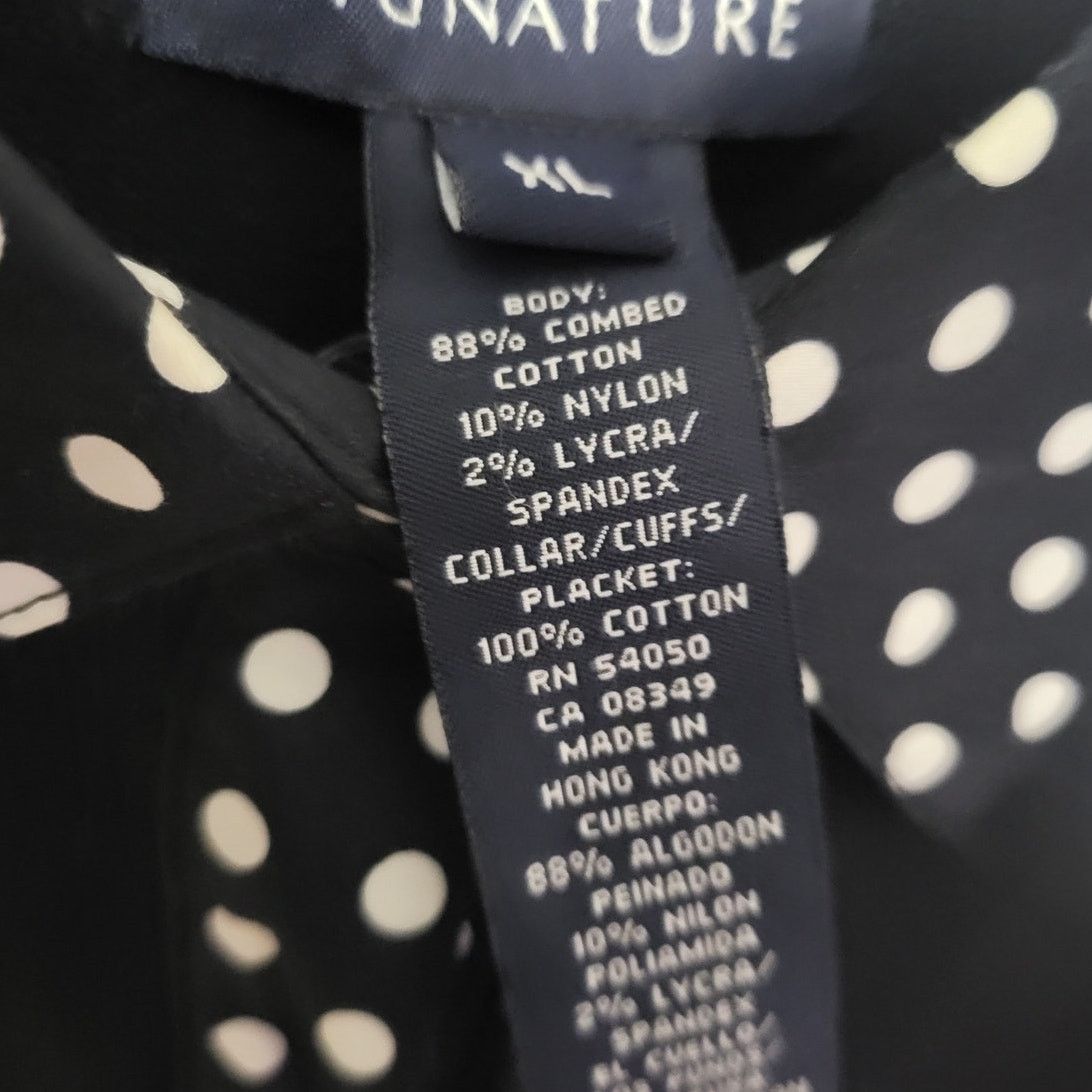 Jones New York Jones New York Signature Black w/ B&W Dot Trim Cardigan - XL Size XL / US 12-14 / IT 48-50 - 6 Thumbnail