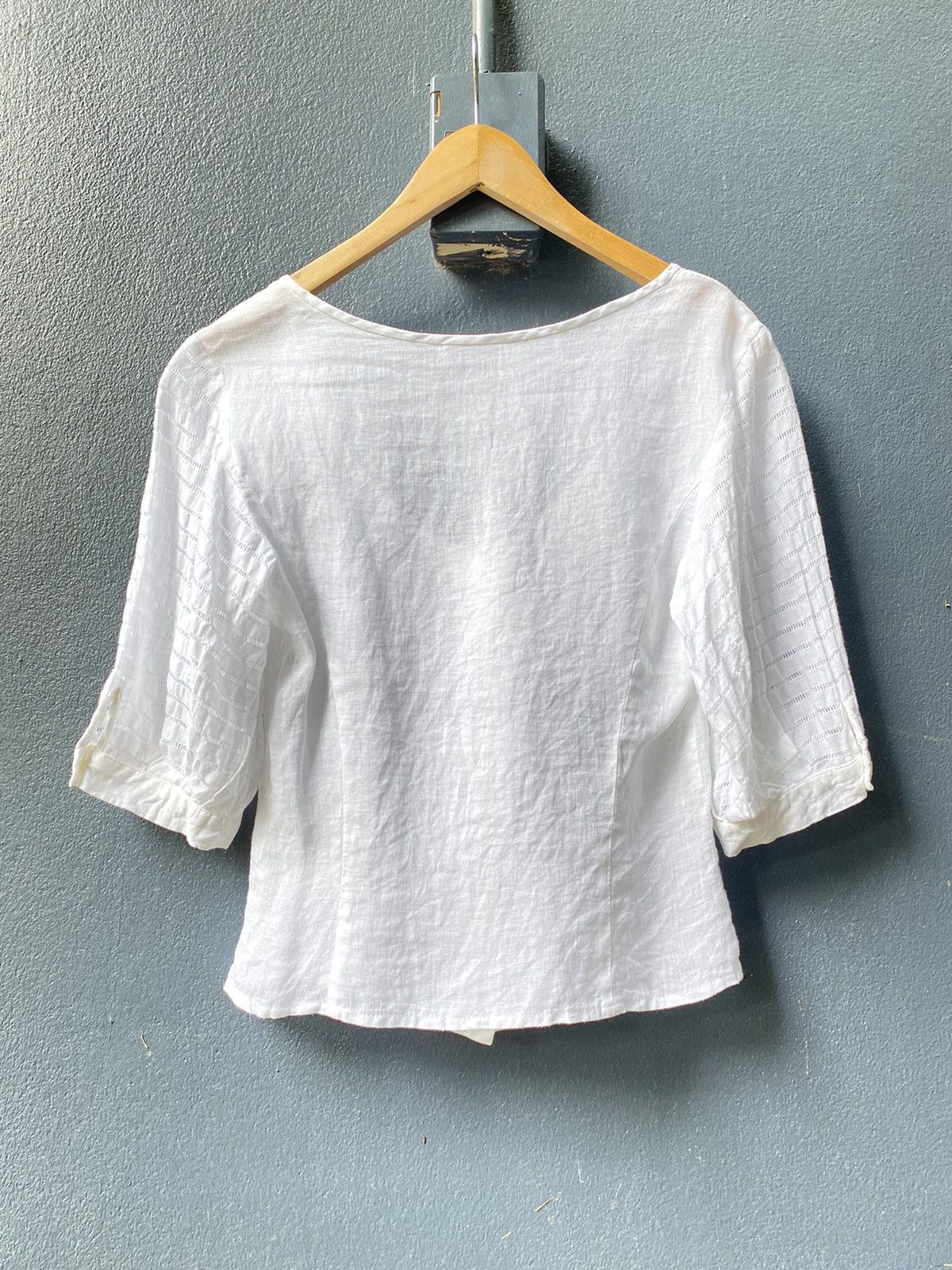 Dior Christian Dior white blouse Size XS / US 0-2 / IT 36-38 - 6 Thumbnail