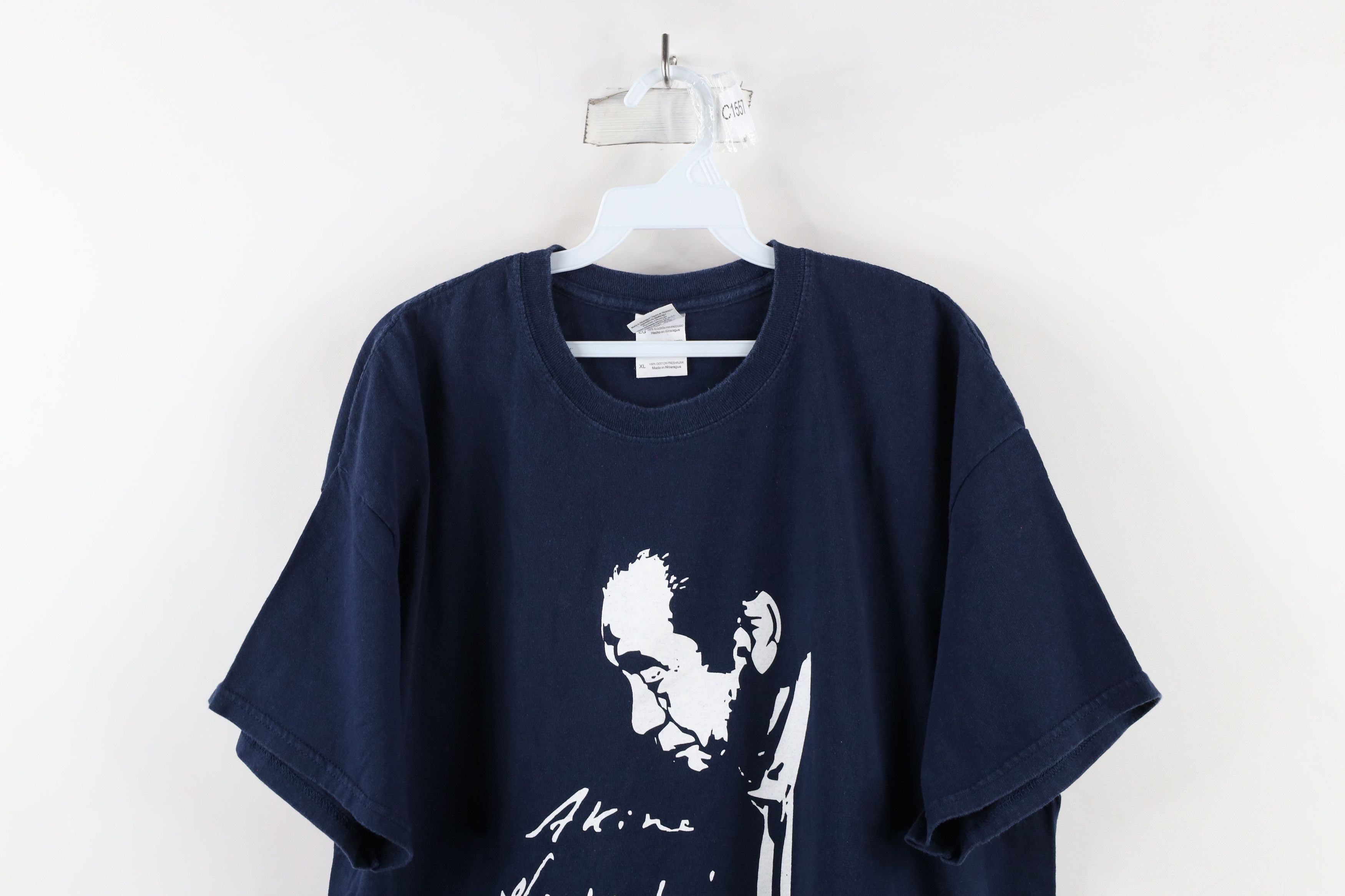 Vintage Vintage 90s Ifukube Godzilla Japan Music Composer T-Shirt Size US XL / EU 56 / 4 - 2 Thumbnail