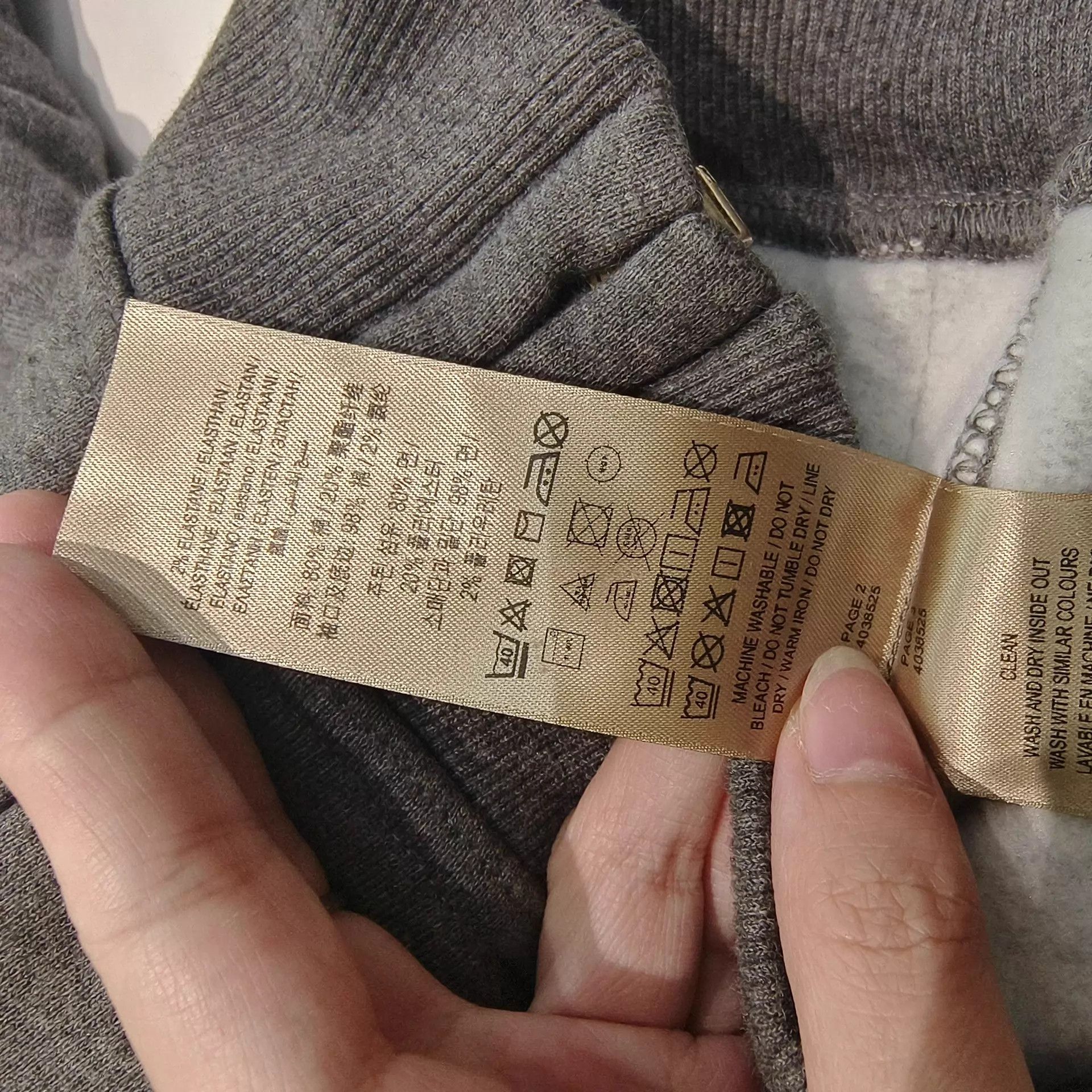 Burberry BURBERRY Gray Hooded Jacket XS Red Check Lining Size XS / US 0-2 / IT 36-38 - 3 Thumbnail