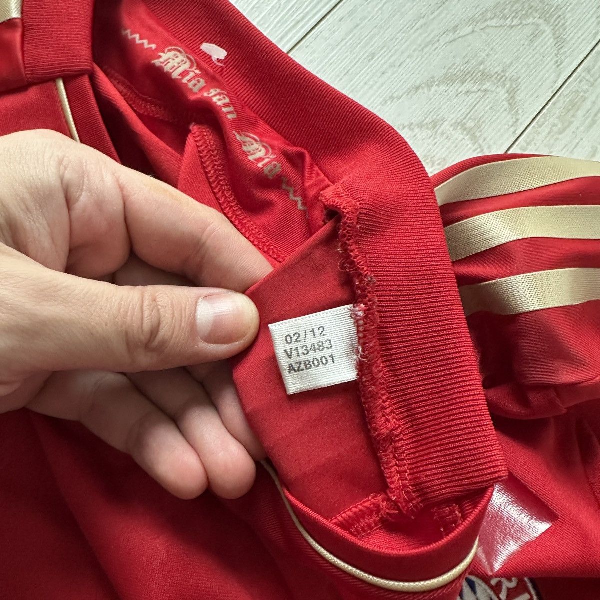 Adidas Bayern Munchen 11/12 Player Issue Techfit jersey Adidas rare Size US L / EU 52-54 / 3 - 14 Thumbnail