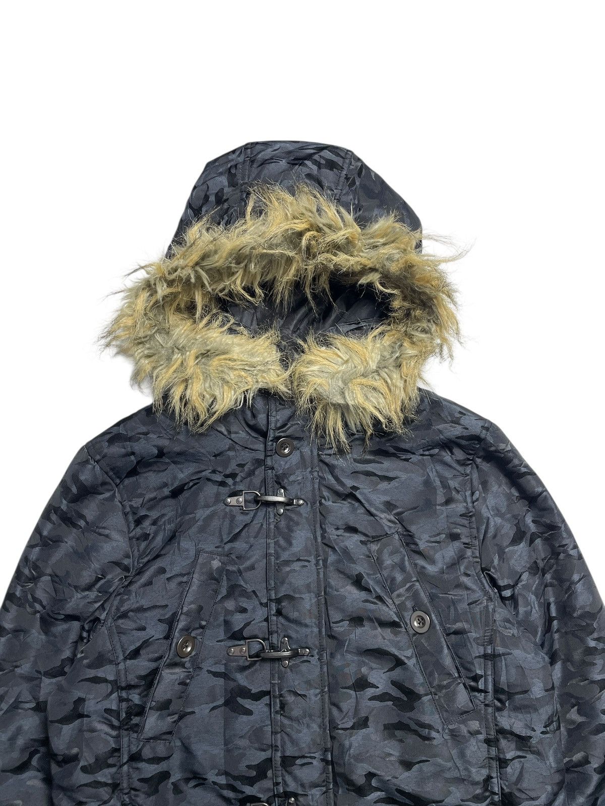 If Six Was Nine 2000’ In The Attic - Apocalypse Fireman Claps Fur Jacket Size US M / EU 48-50 / 2 - 4 Thumbnail