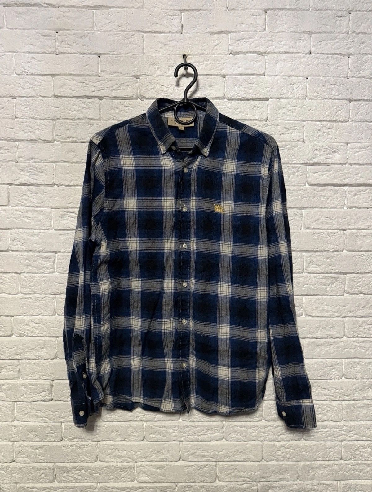 Burberry Burberry Blue Nova Check Flannel Shirt Sz S Size US S / EU 44-46 / 1 - 1 Thumbnail