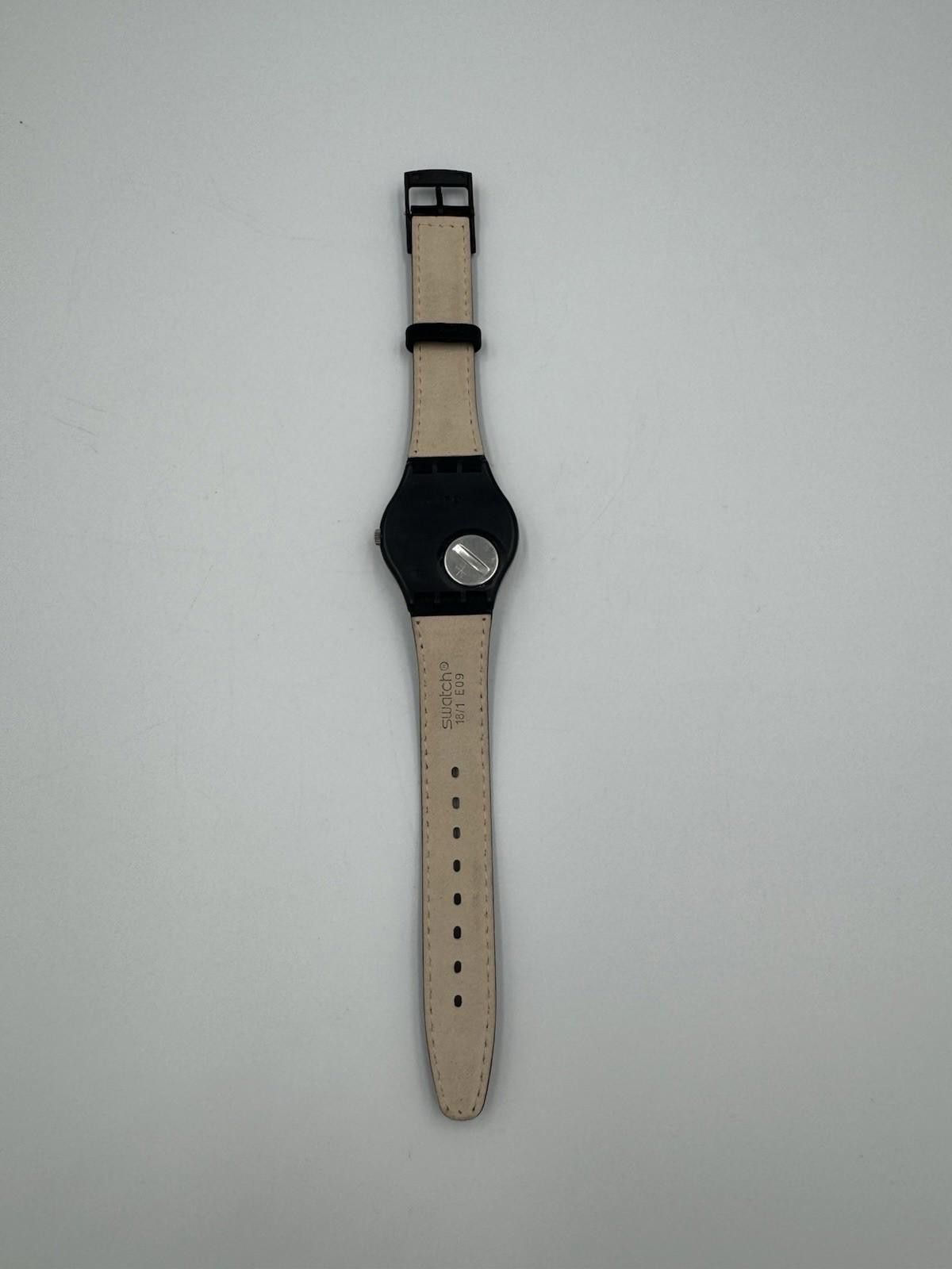 Swatch Swatch Watch Blue Tune GX119 Leather 34mm 1990 unisex New Size ONE SIZE - 8 Thumbnail