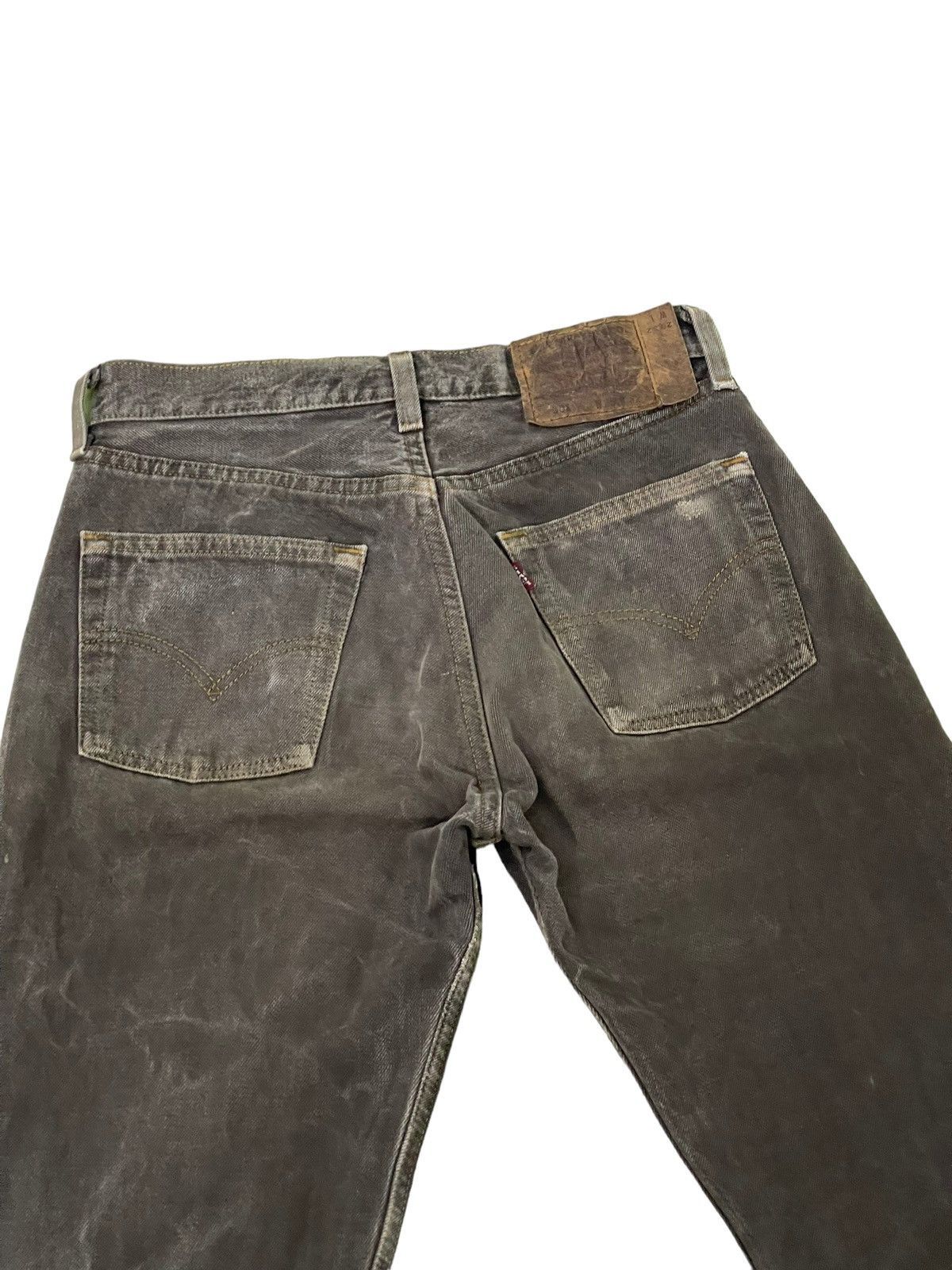 Levi's Vintage Clothing 2000 Levi’s 501 Made in USA Distress Straight 6🟦5 Size US 29 - 17 Thumbnail