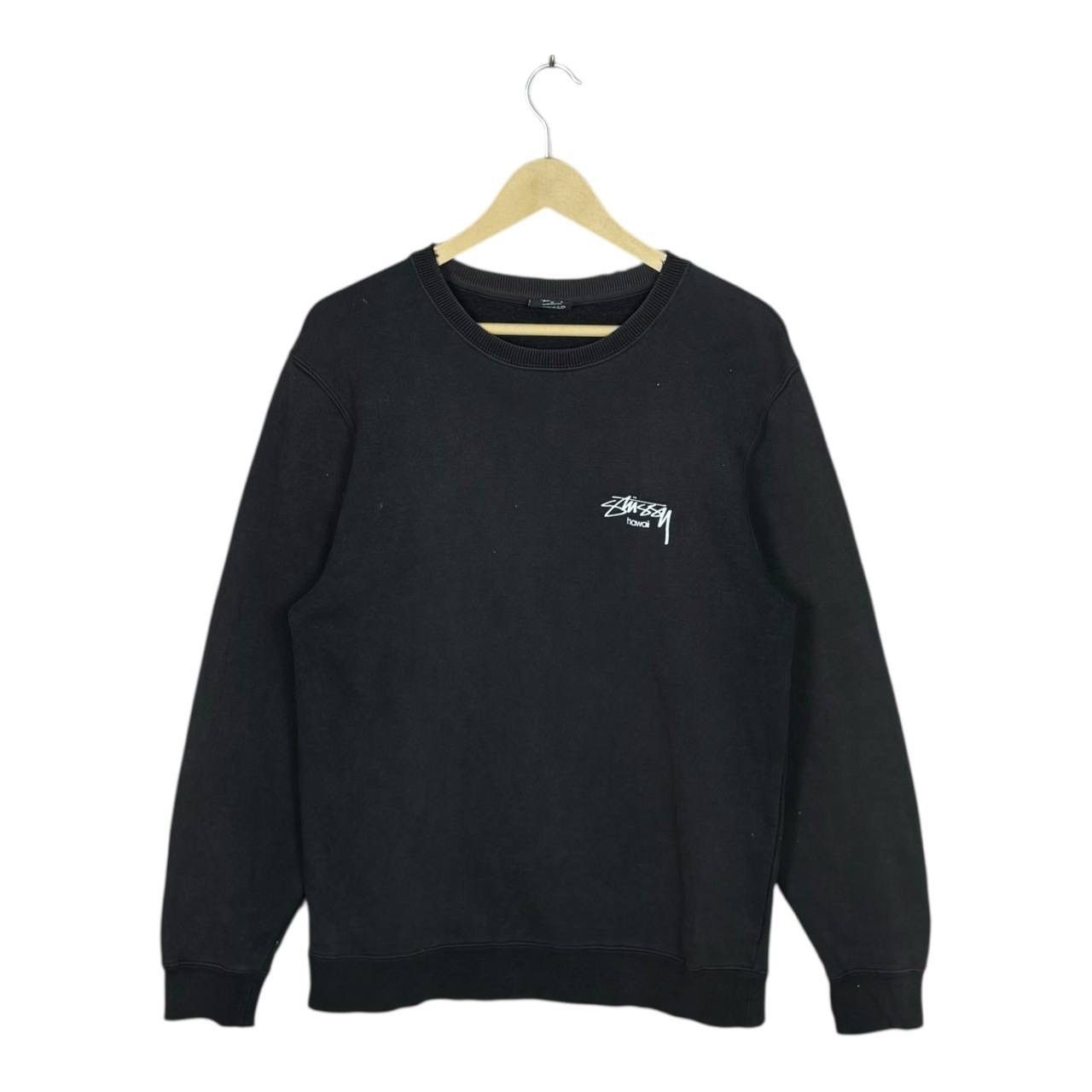 Stussy Thrashed Vintage Stussy Hawaii Black Sweatshirt Faded M Size US M / EU 48-50 / 2 - 1 Thumbnail