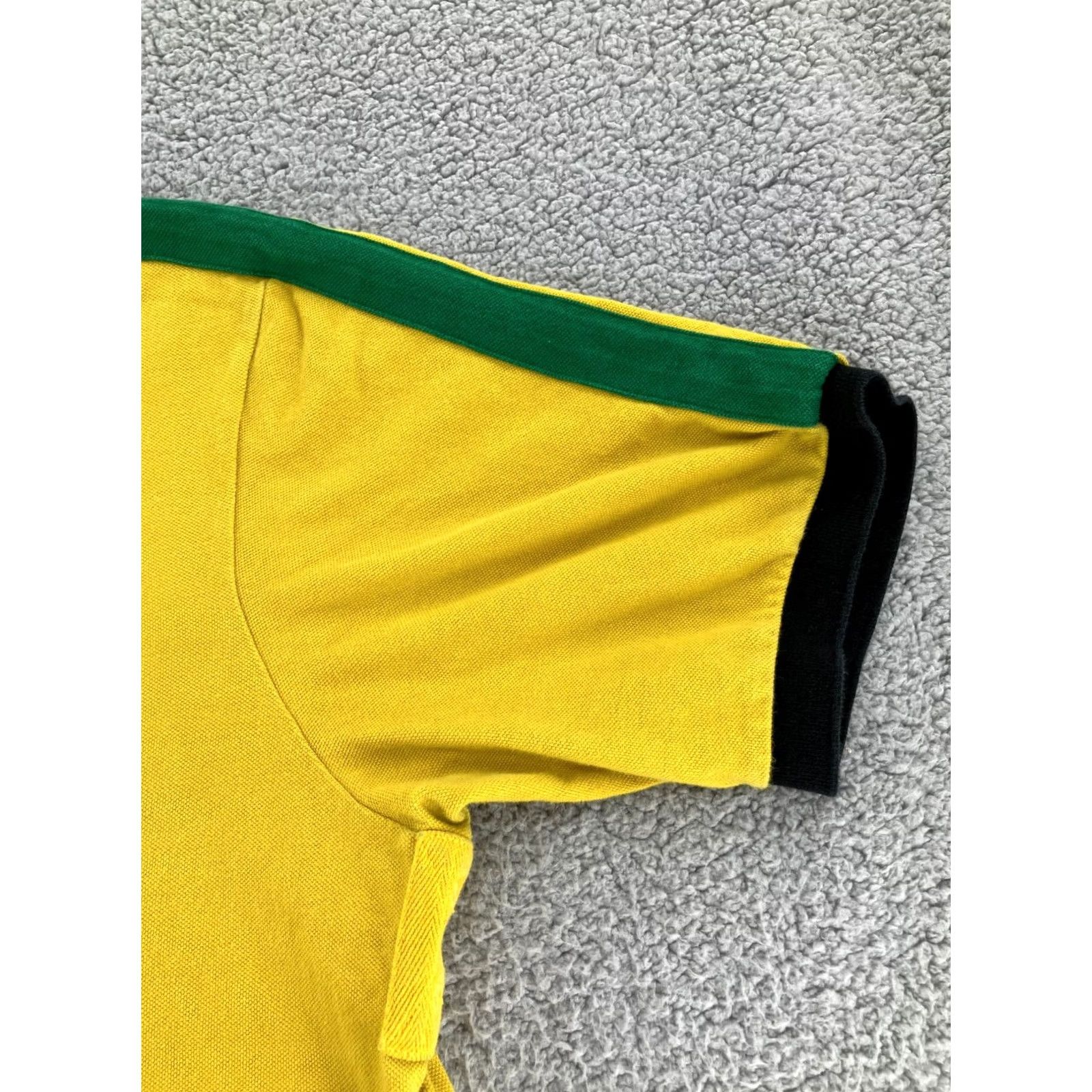 Polo Ralph Lauren Polo Ralph Lauren Shirt Mens 2XLT Yellow Polo World Cup Olympic BRAZIL 14 RARE Size US XXL / EU 58 / 5 - 6 Thumbnail