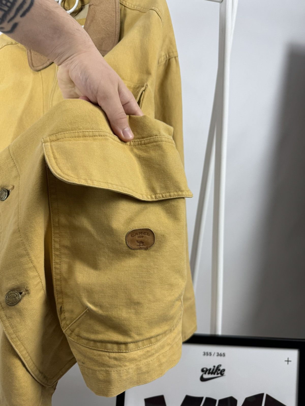 Camel Vintage Heavy Camel Jacket Size US L / EU 52-54 / 3 - 5 Thumbnail