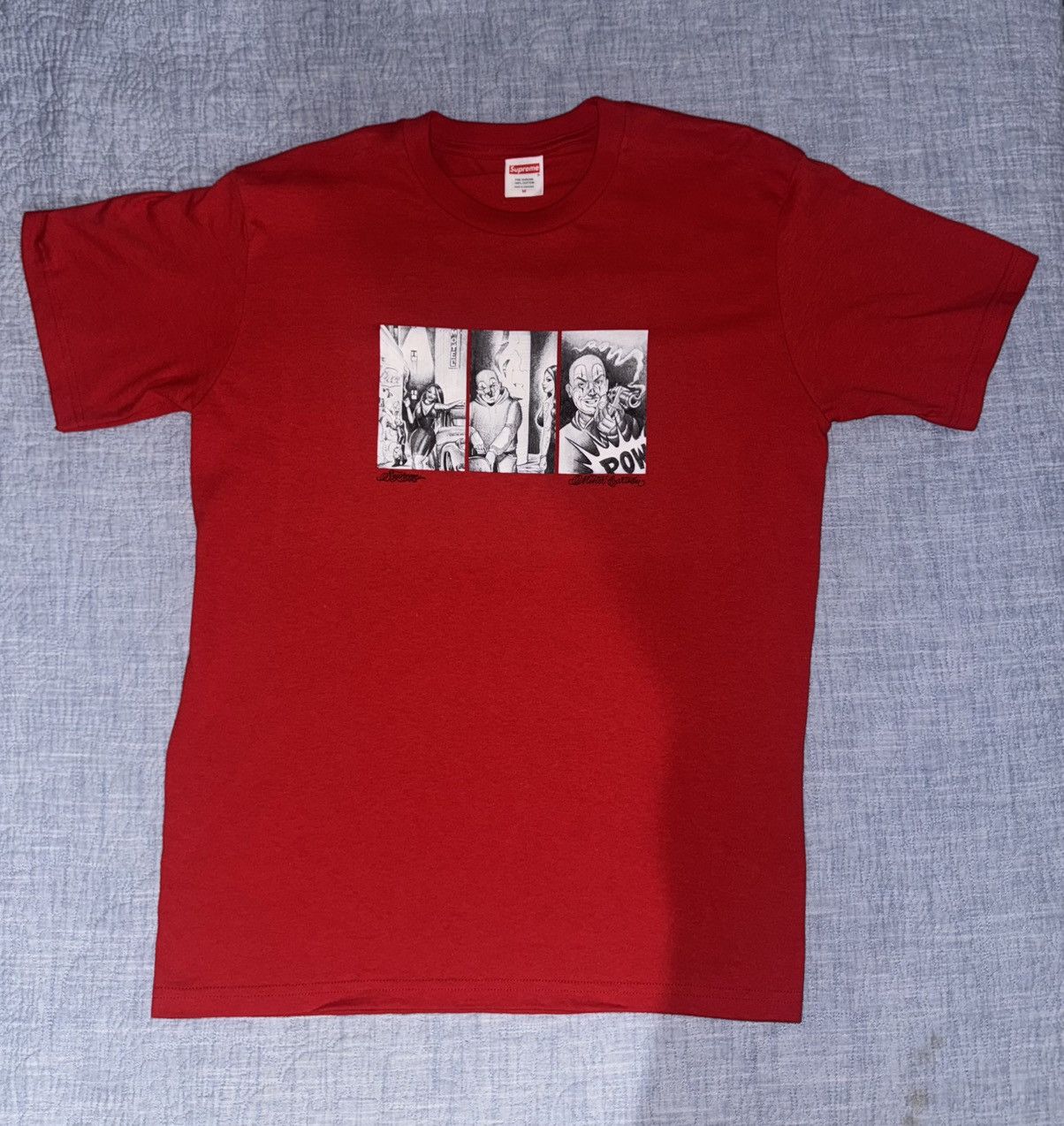 Supreme Supreme x Mister Cartoon Red T-Shirt – Brand New Size US M / EU 48-50 / 2 - 1 Thumbnail