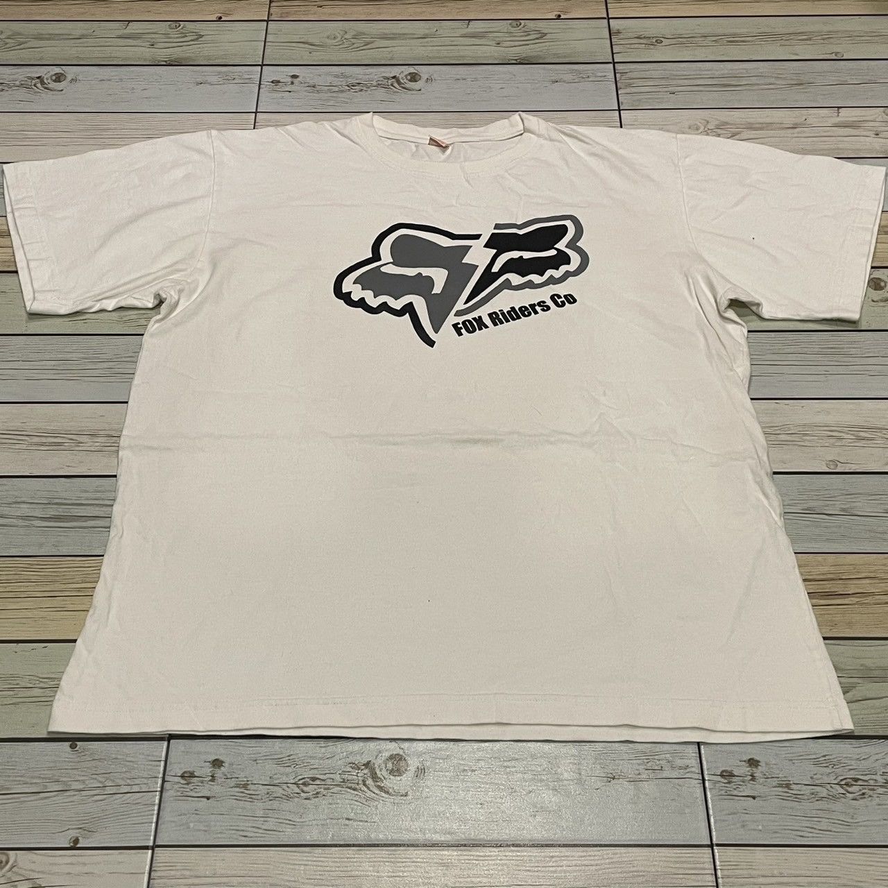 Affliction × Fox Racing × Tapout Rare Fox Racing Wings Cross Tee Y2K Affliction Style Size US XL / EU 56 / 4 - 1 Thumbnail