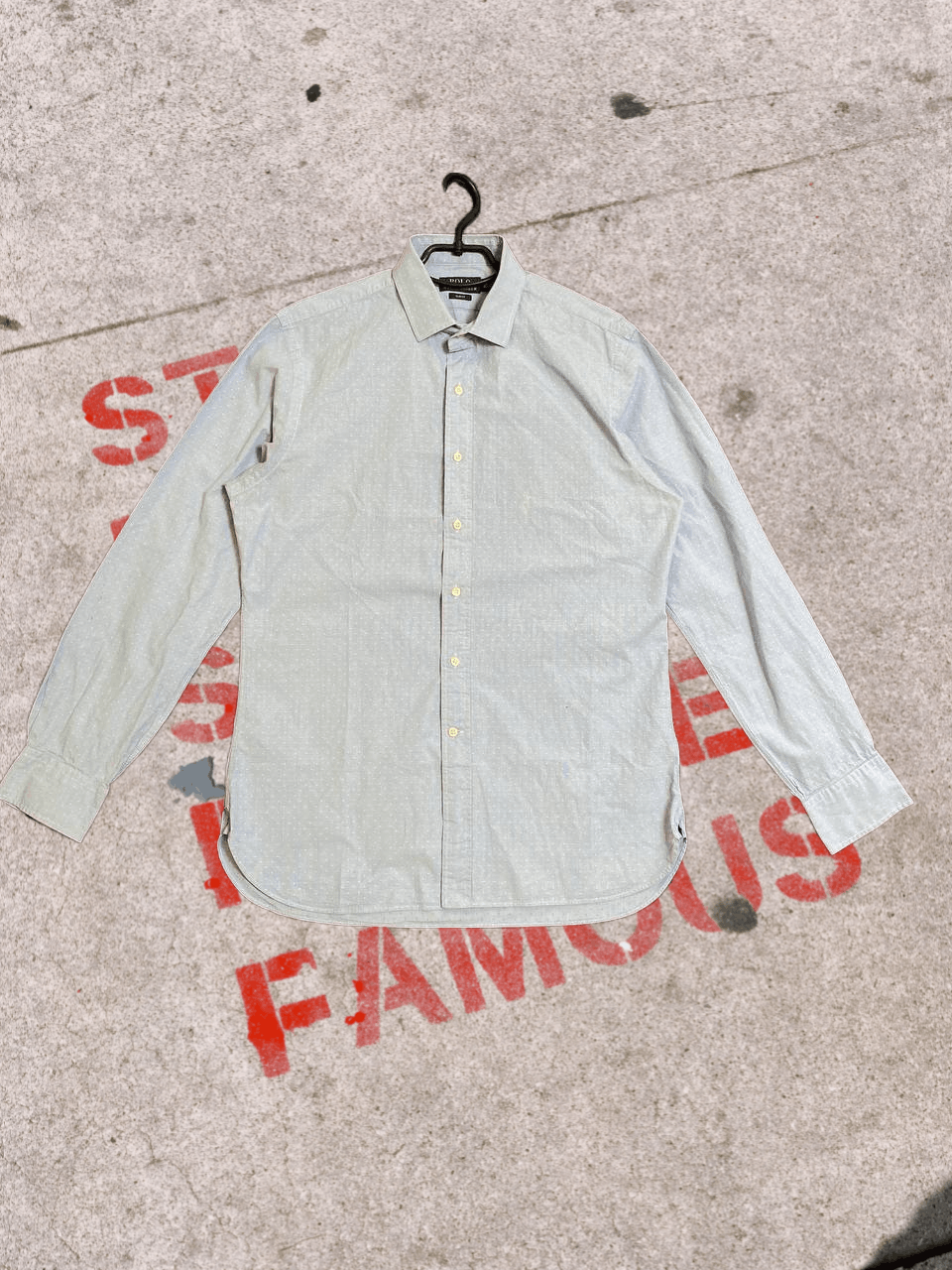 Polo Ralph Lauren Vintage Slim Fit Shirt Polo Ralph Lauren Logo Size US M / EU 48-50 / 2 - 1 Thumbnail