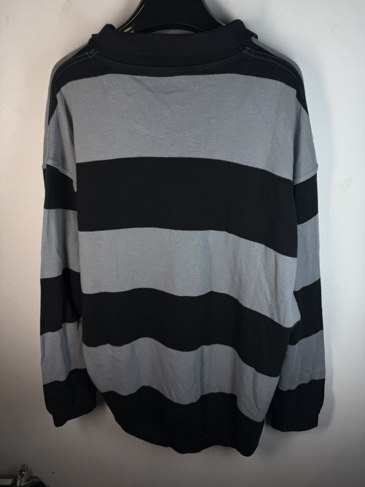 Yves Saint Laurent 90s YSL Sweatshirt 1/4 Button YSL Sweater Size US XL / EU 56 / 4 - 11 Thumbnail