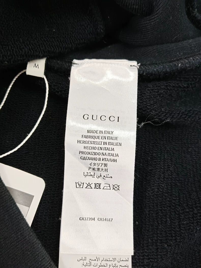 Gucci Gucci Hooded sweatshirt with lamb pattern 2504-Nextarrow Size US M / EU 48-50 / 2 - 4 Thumbnail