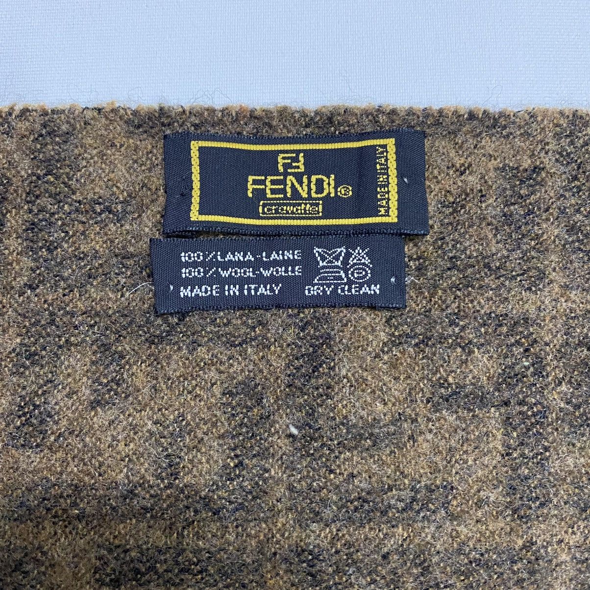 Fendi FENDI ZUCCA FF SCARF MUFFLER LUX043 Size ONE SIZE - 5 Thumbnail