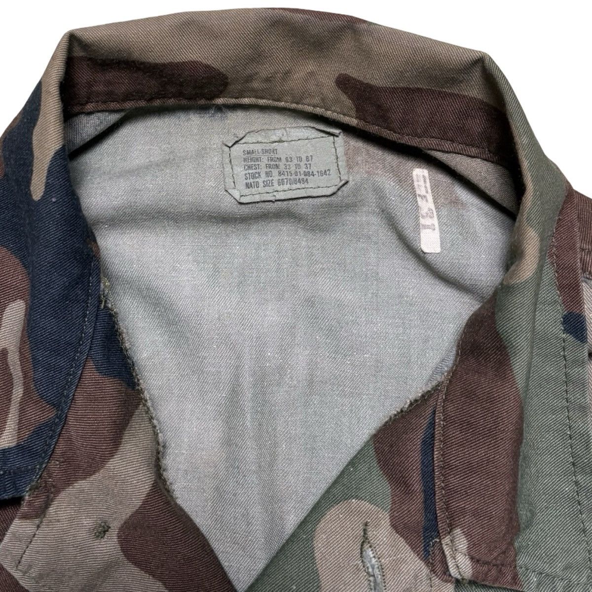 Other US Air Force Patches Small Short Woodland Camo BDU Jacket Size US S / EU 44-46 / 1 - 3 Thumbnail