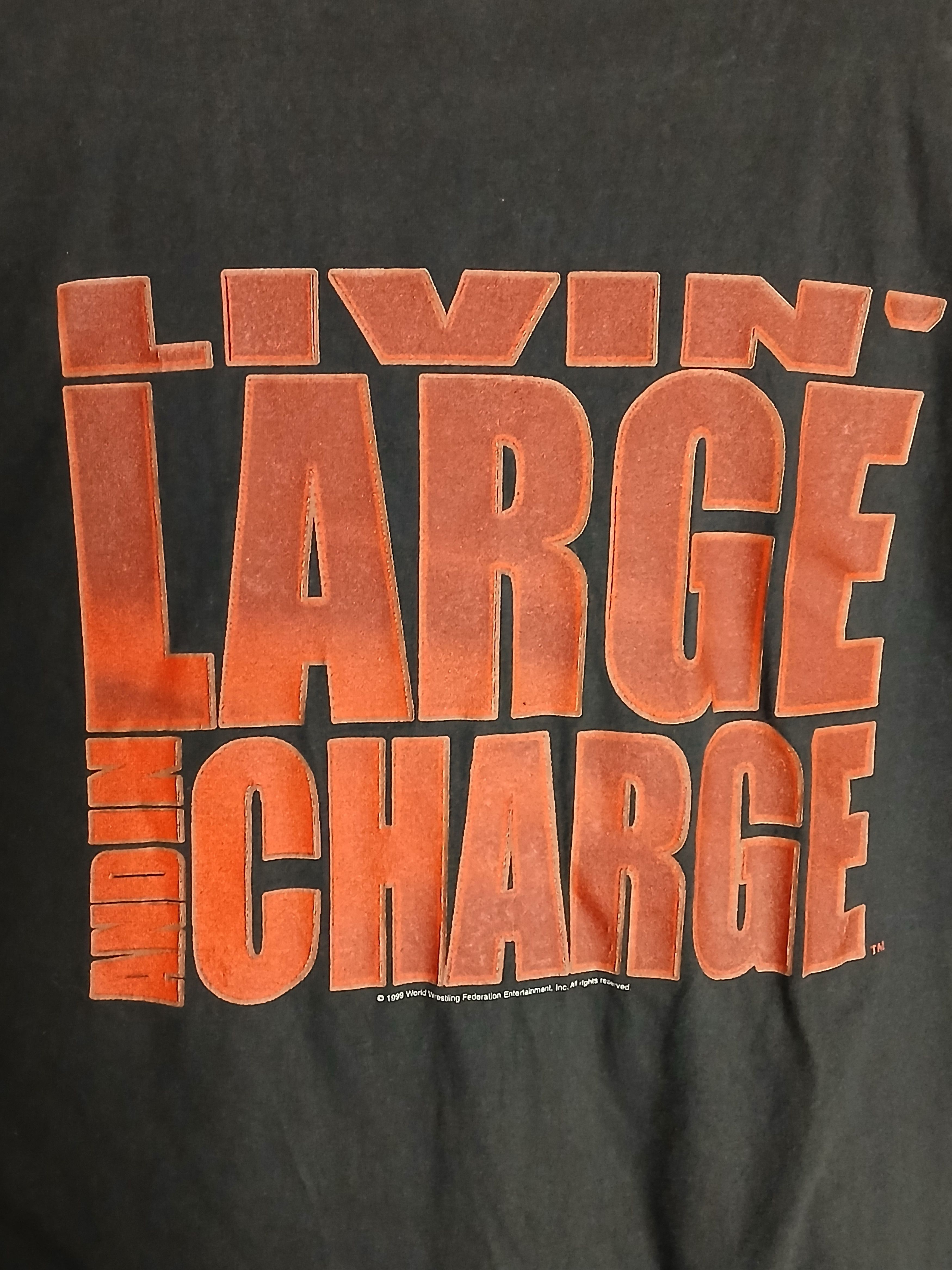 Vintage × WWE × WWF Vintage 1999 Big Show Wrestling T-Shirt Size US XL / EU 56 / 4 - 4 Thumbnail