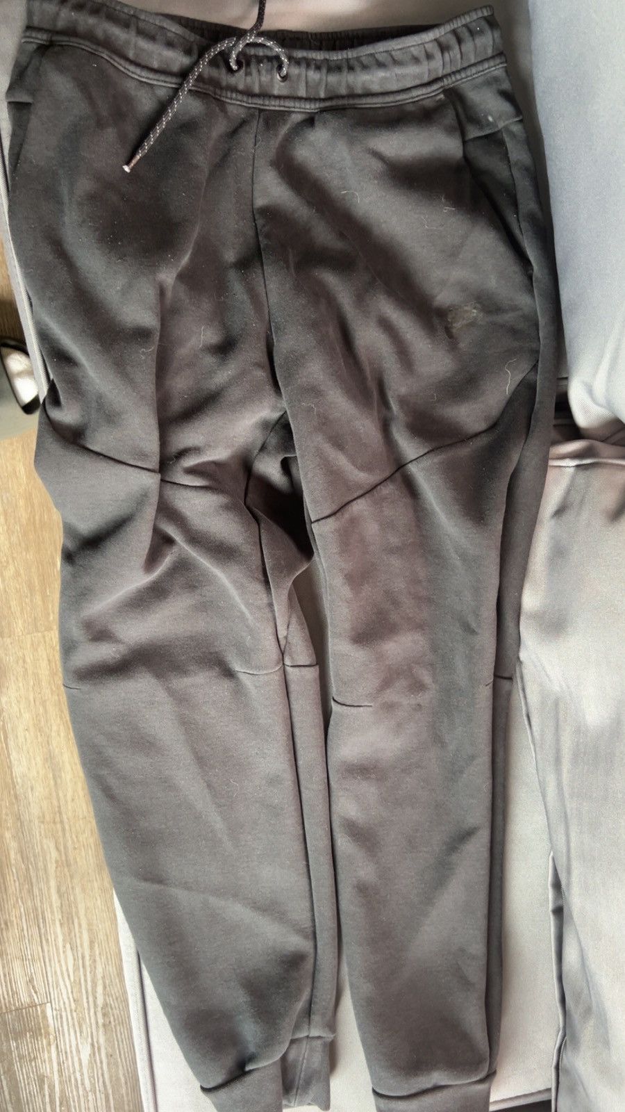 Nike Black Nike tech pants Size US 31 - 1 Thumbnail