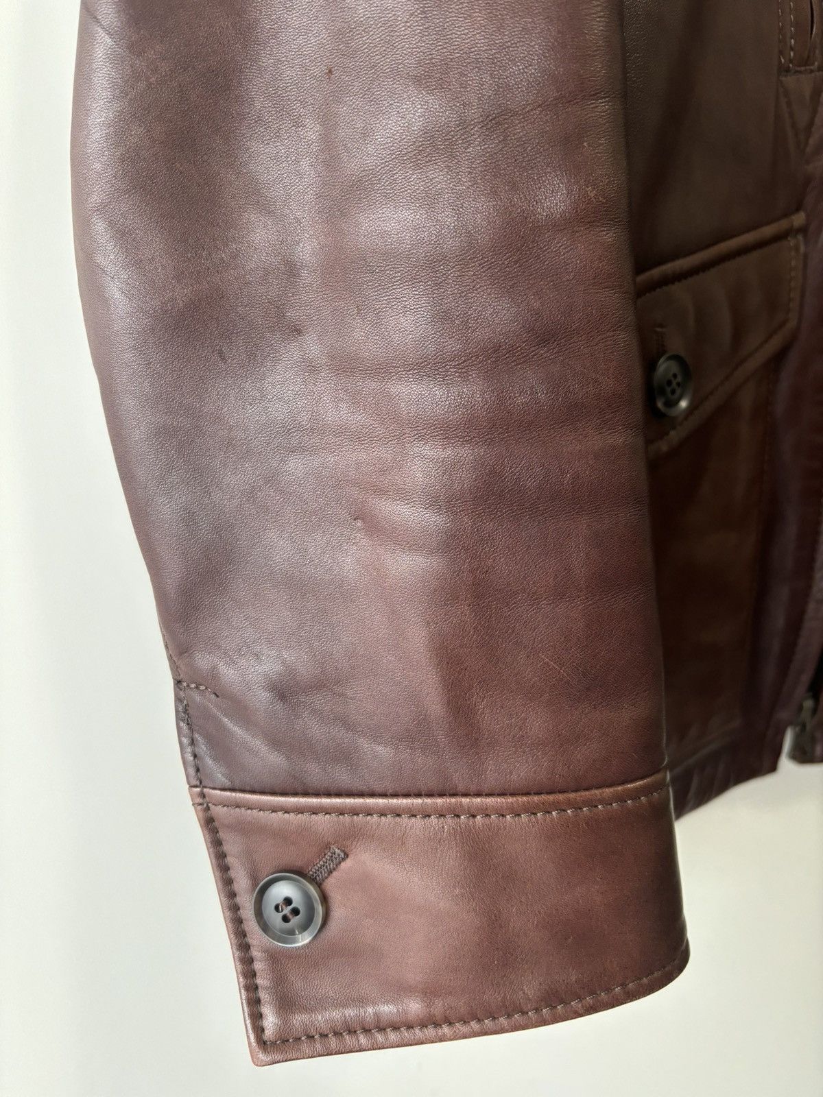 Japanese Brand Lounge Lizard Horse Hide Leather Jacket Size US S / EU 44-46 / 1 - 4 Thumbnail