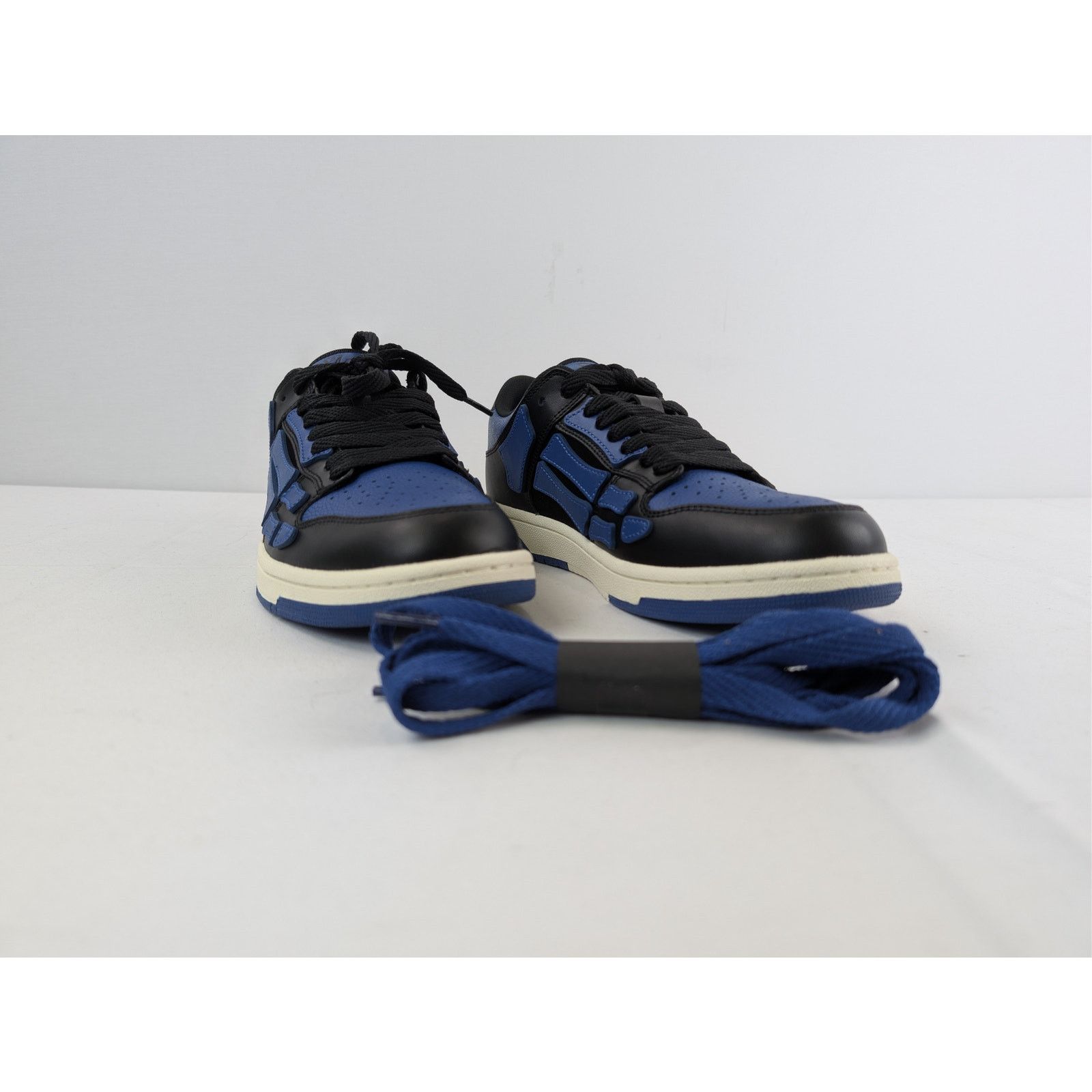 Amiri o1rshd1 Q:2 / Skeleton Top Low Sneakers in True Blue Size US 10 / EU 43 - 5 Thumbnail