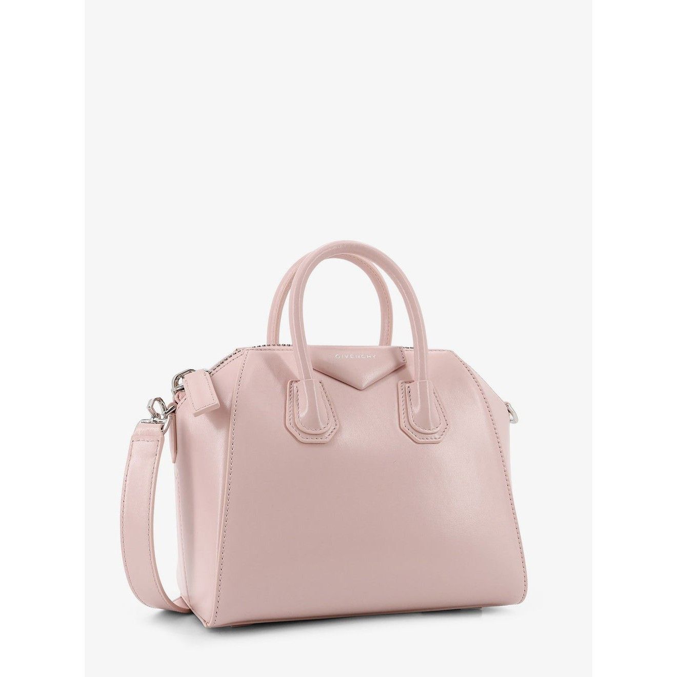 Givenchy GIVENCHY Antigona Mini Pink Leather Top Handle New & Authent Size ONE SIZE - 3 Thumbnail