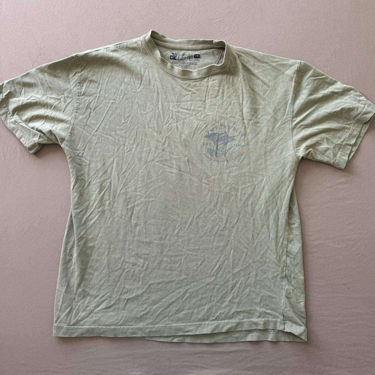 Other Vintage Style “Newport Blue” Fishing Graphic Tee Size US L / EU 52-54 / 3 - 1 Thumbnail