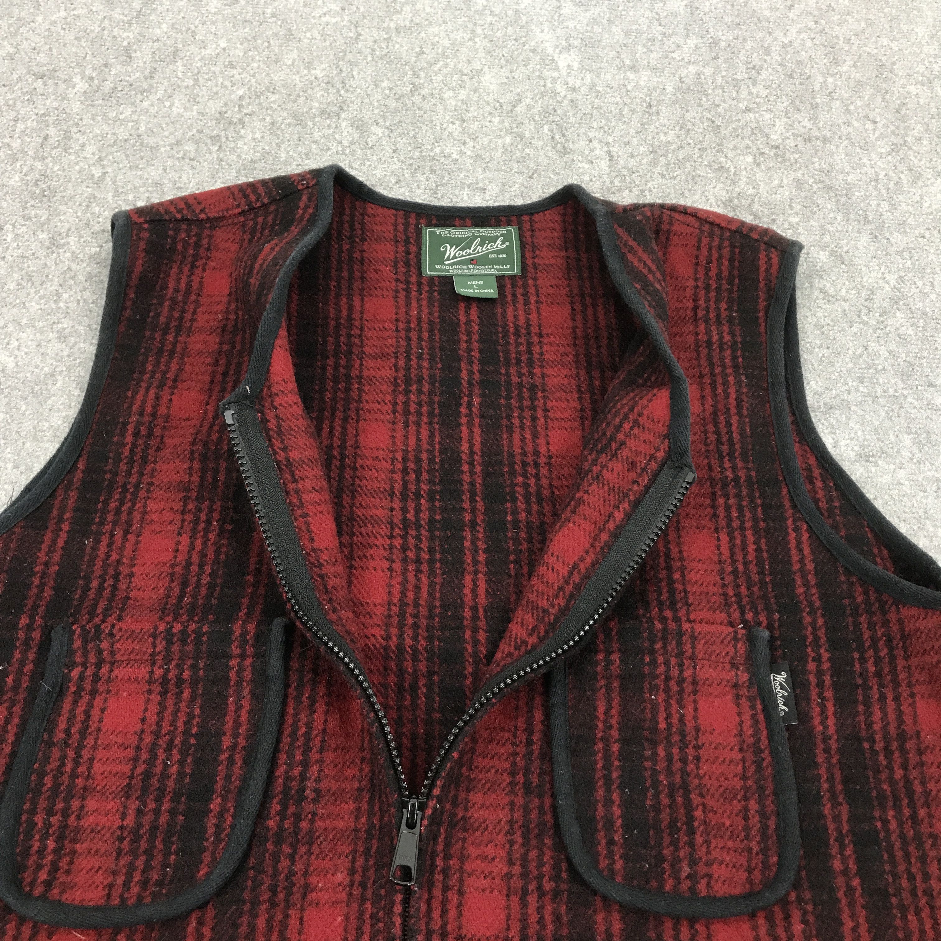 Woolrich Woolen Mills woolrich woolen mills wool zipper vests Size US L / EU 52-54 / 3 - 5 Thumbnail