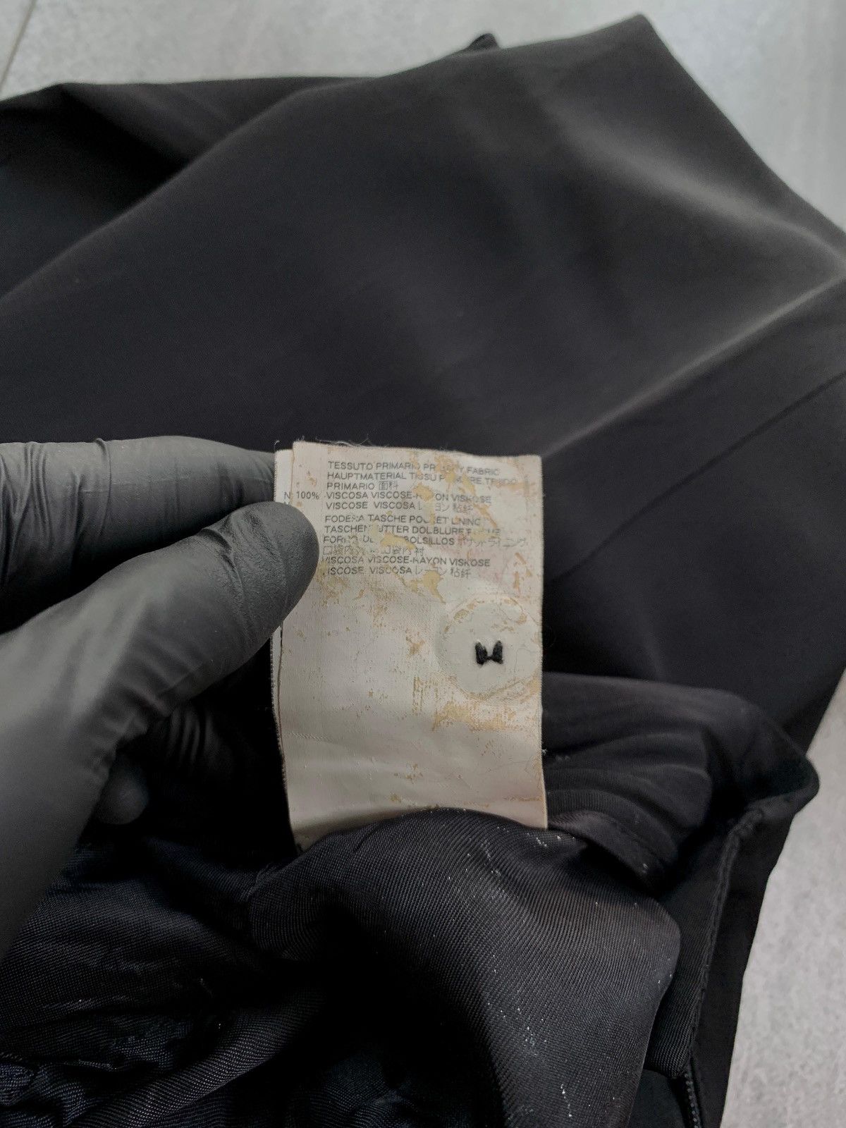 Maison Margiela FREE TAX! MM6 Anatomical Diagonal cut Trousers - 29” Size US 29 - 10 Thumbnail