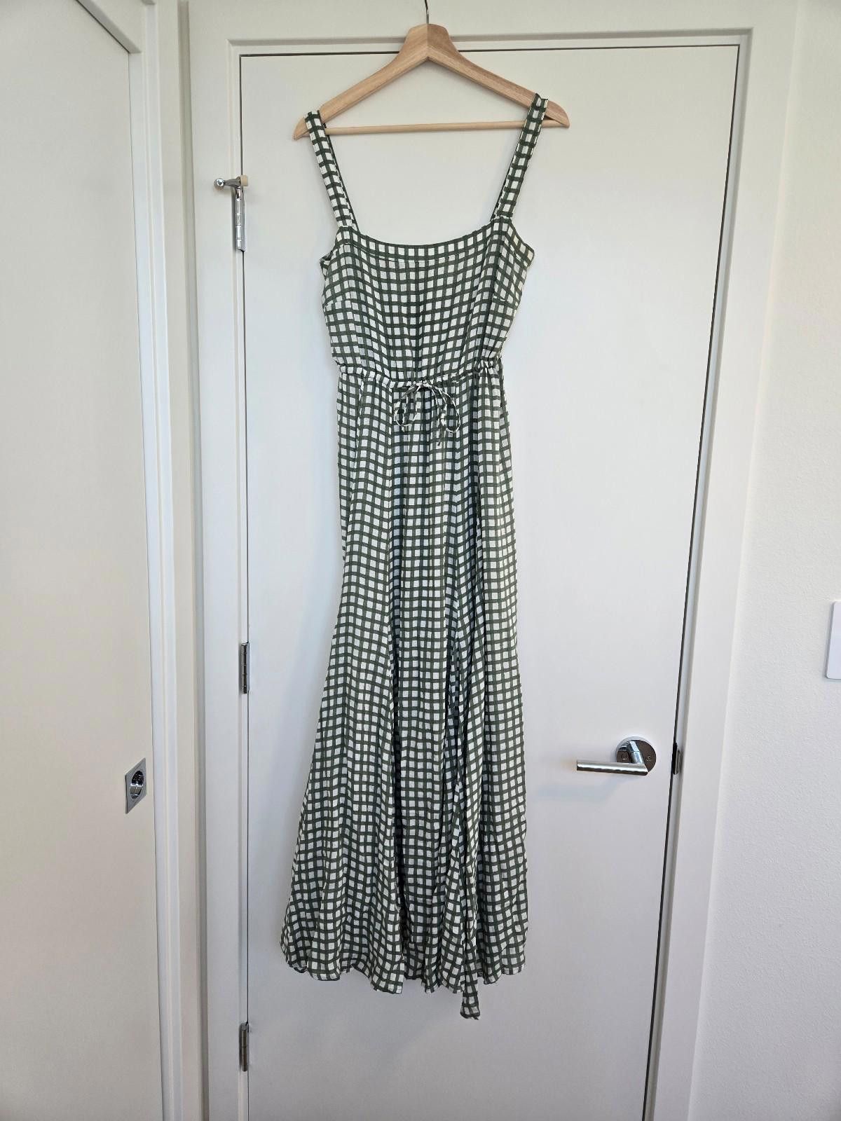 Urban Outfitters Auguste the label gingham panelled maxi dress Size S / US 4 / IT 40 - 2 Thumbnail
