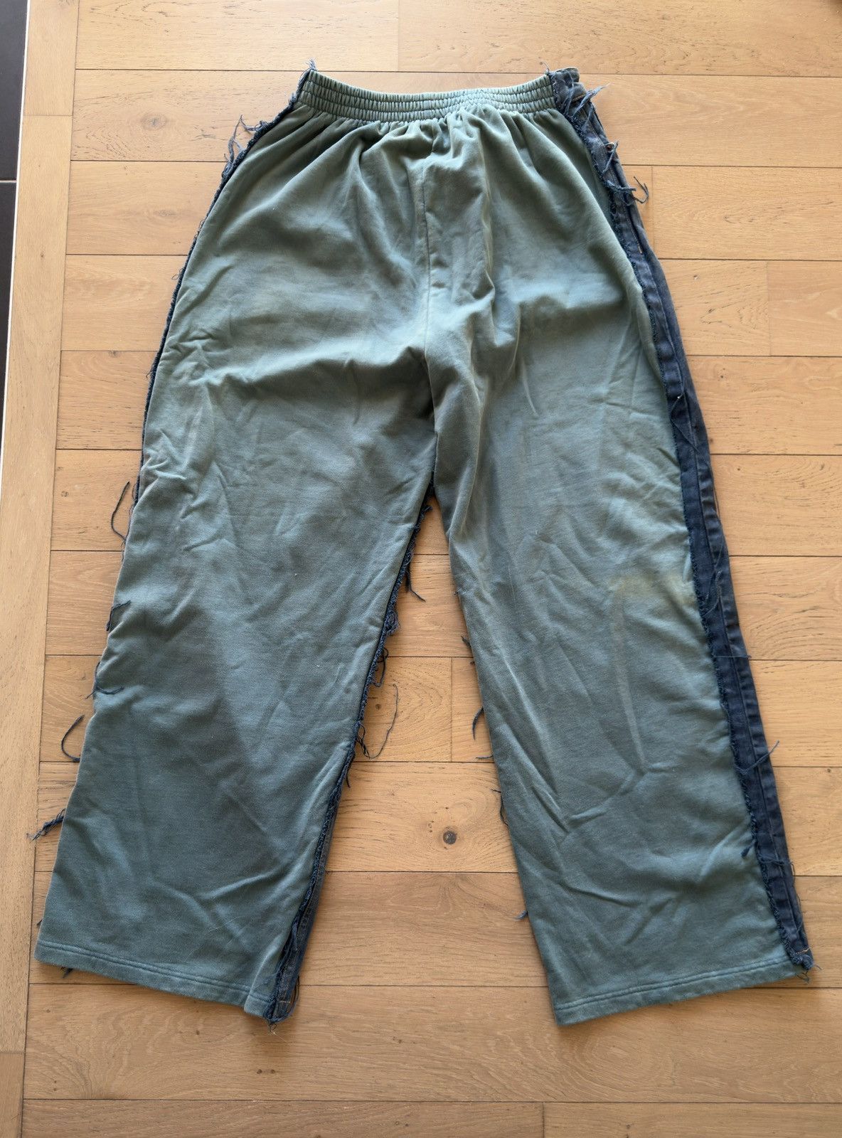 Balenciaga BALENCIAGA HYBRID SWEETPANTS DENIM Size US 33 - 7 Thumbnail