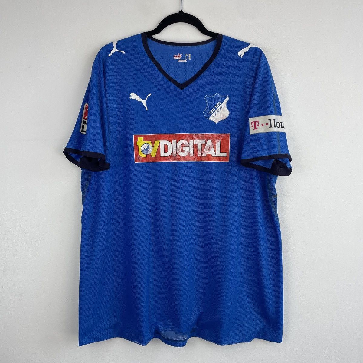 Puma TSG Hoffenheim Marvin Compper Authentic Jersey 2008/2009 Size US XXL / EU 58 / 5 - 2 Thumbnail
