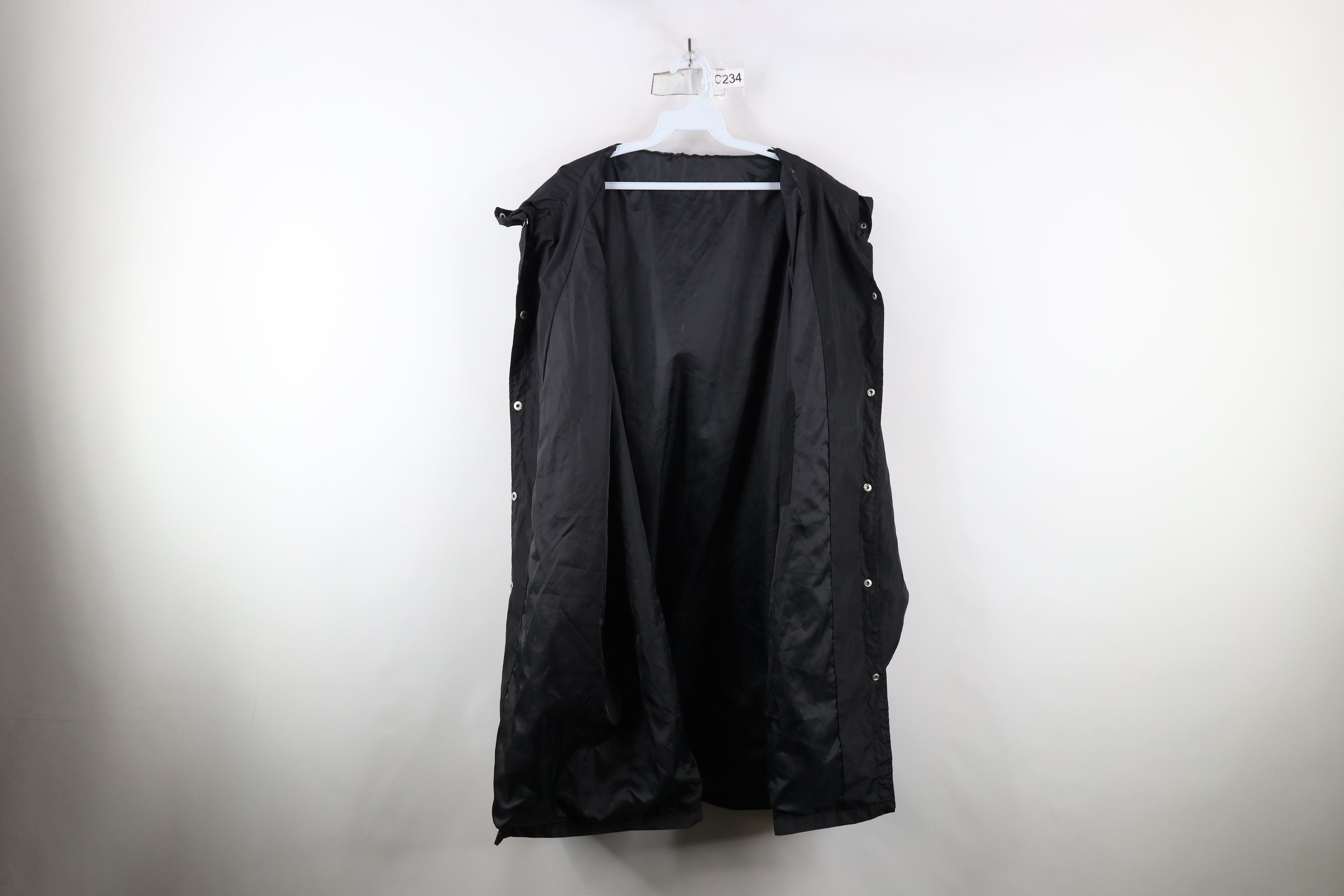 Vintage Vintage 90s Y2K Streetwear Length Hooded Windbreaker Jacket Size US XXL / EU 58 / 5 - 10 Thumbnail