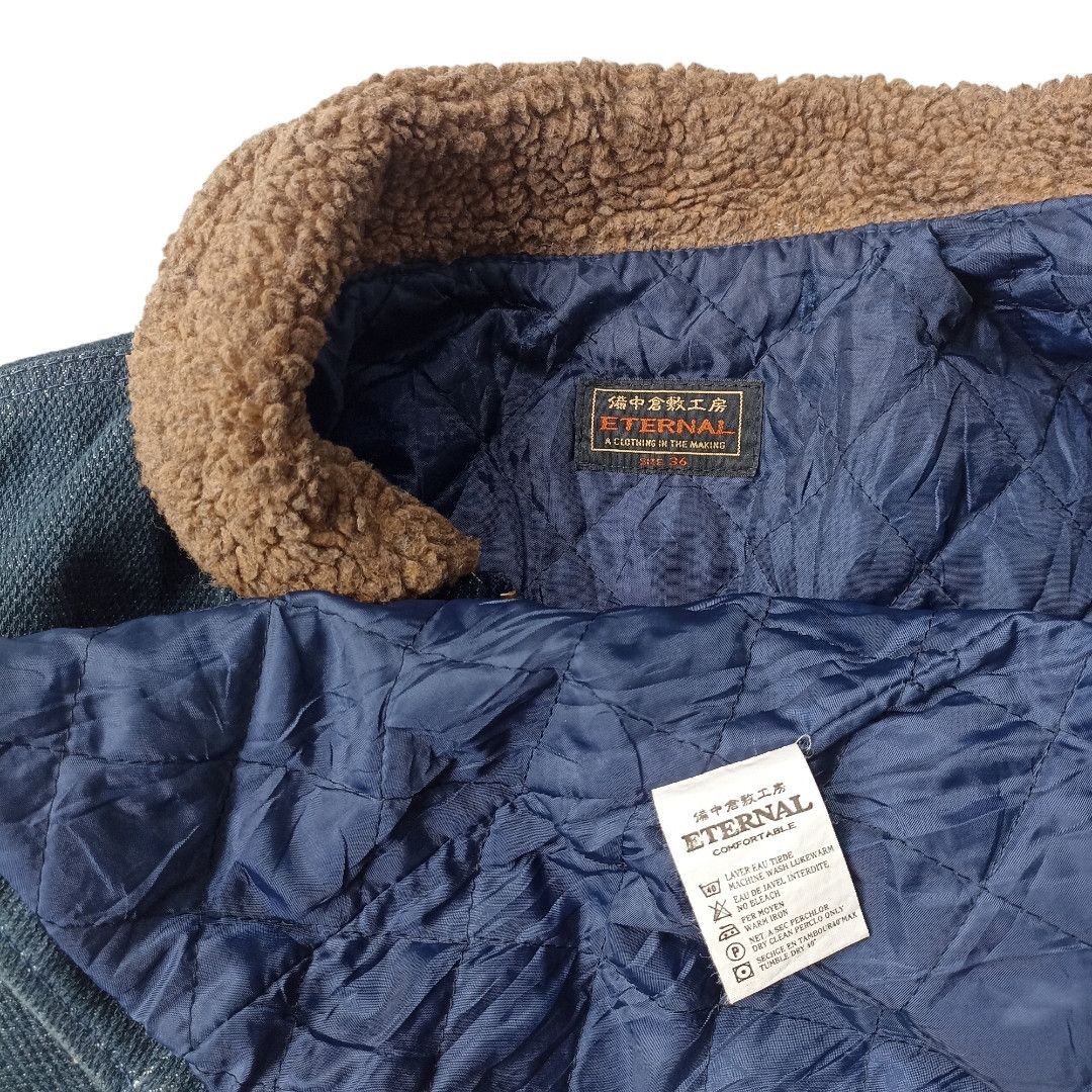 Eternal Vintage Y2K Eternal N1 Navy Deck Jacket Size US S / EU 44-46 / 1 - 7 Thumbnail
