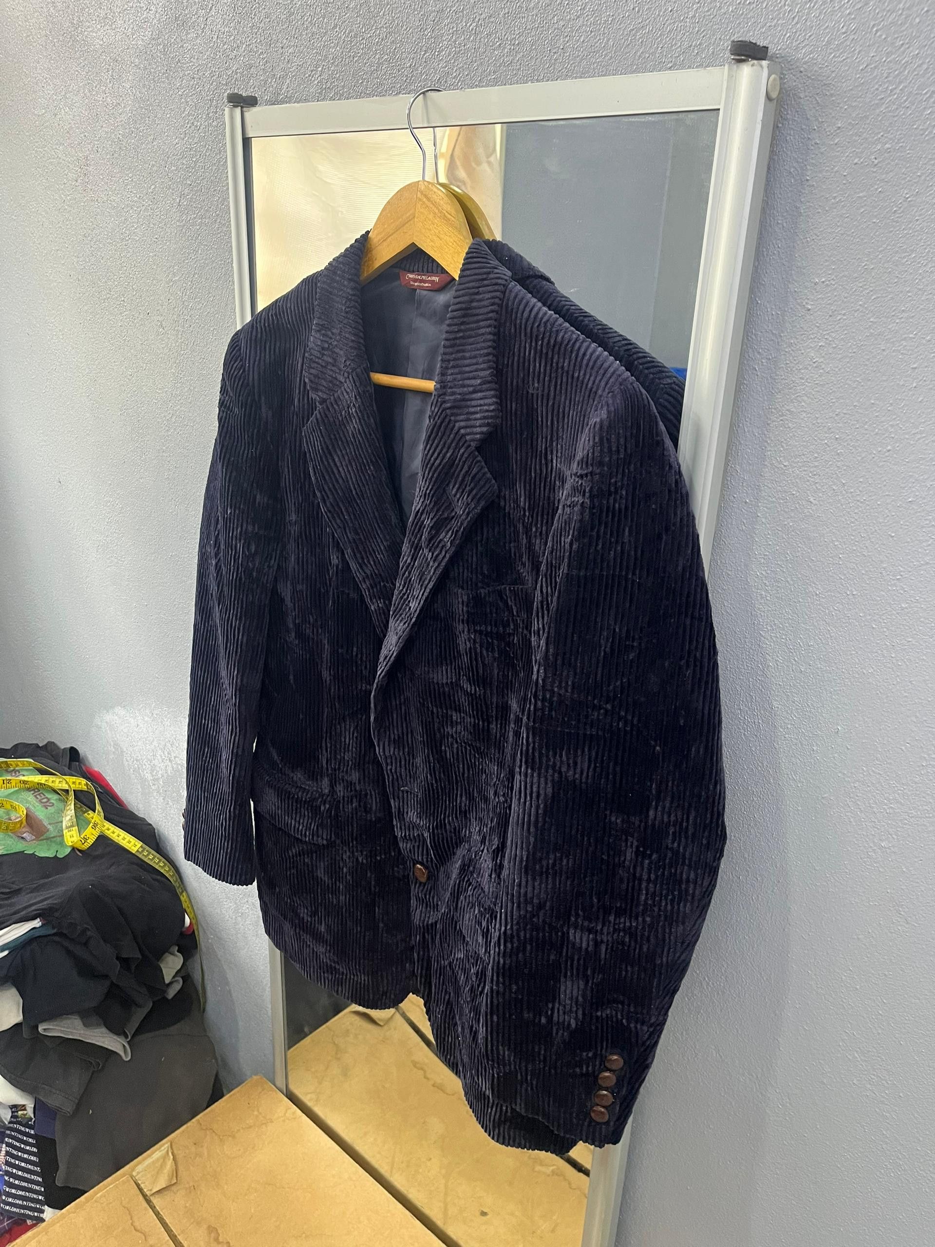 Chaps Ralph Lauren Vintage Chaps Ralph Lauren Corduroy Blazer Size US M / EU 48-50 / 2 - 2 Thumbnail