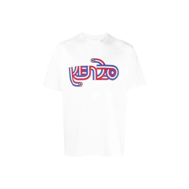 Kenzo KENZO Graphic Print Short Sleeve T-Shirt for Men -2507 Size US M / EU 48-50 / 2 - 1 Thumbnail