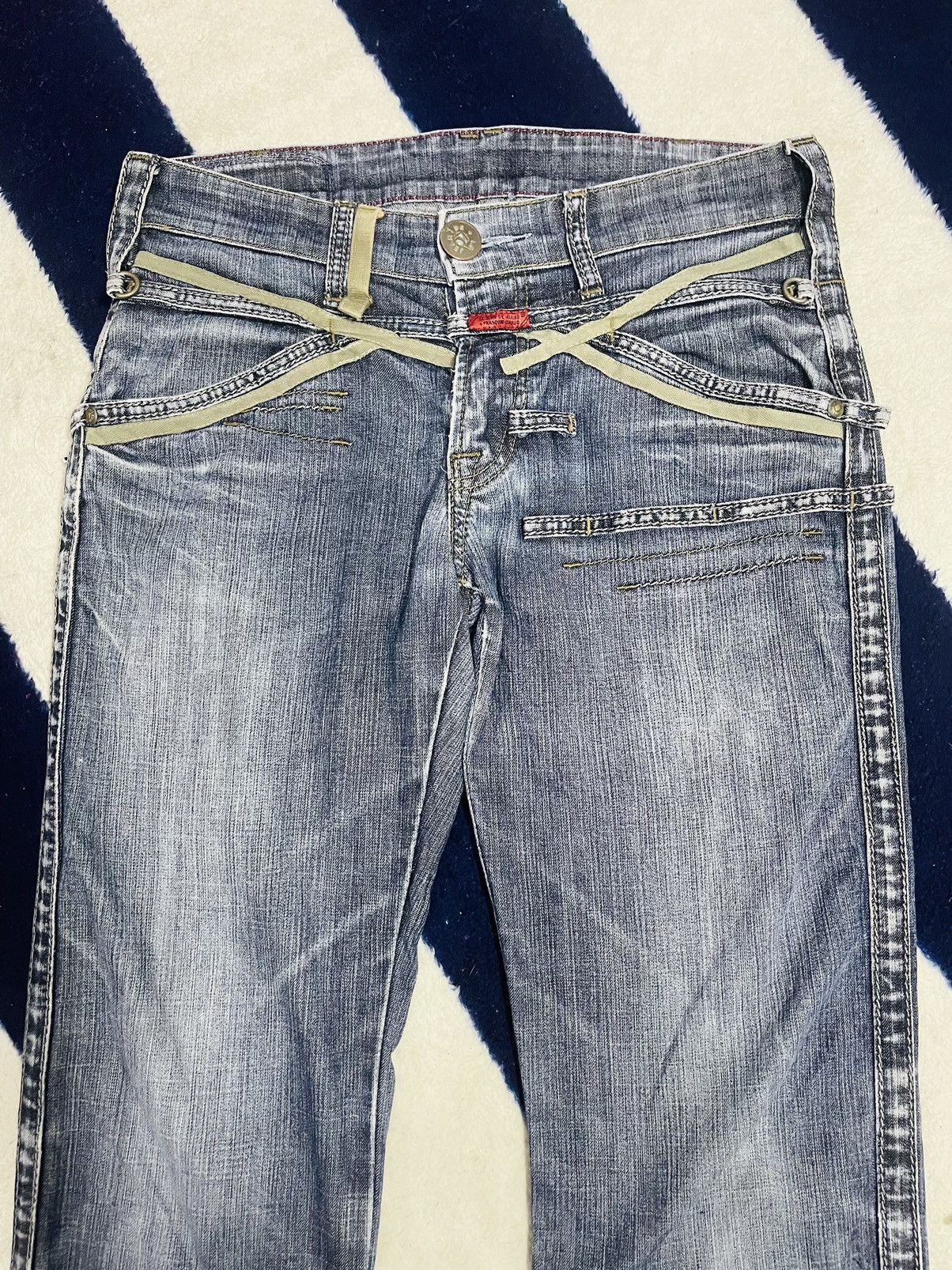 If Six Was Nine Le Jean De Marithe Francois Girbaud Jeans (14) Size 32" / US 10 / IT 46 - 15 Thumbnail
