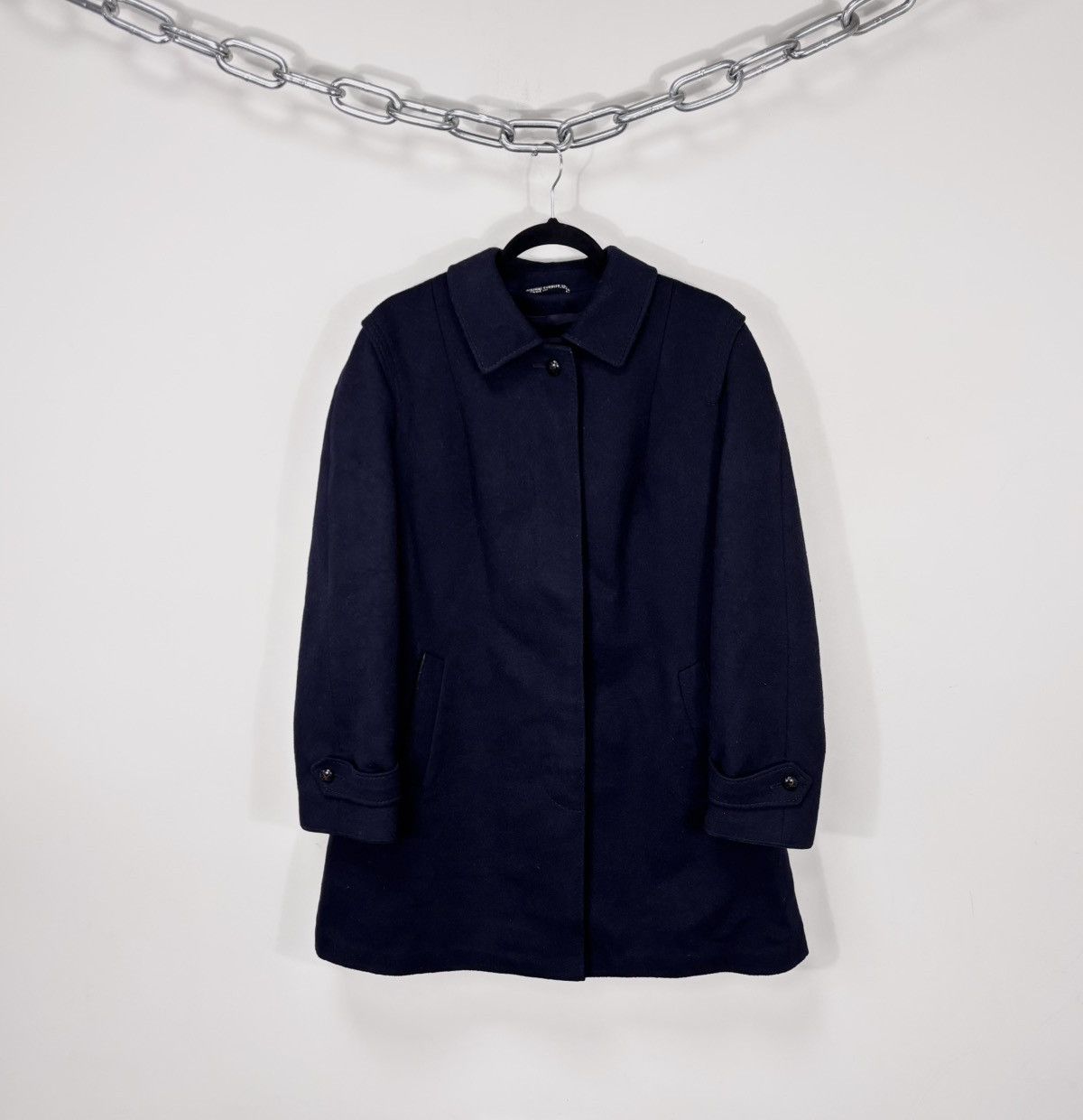 Other Vintage Steinbock Original Himalaya Loden Wool Overcoat Size US M / EU 48-50 / 2 - 1 Thumbnail
