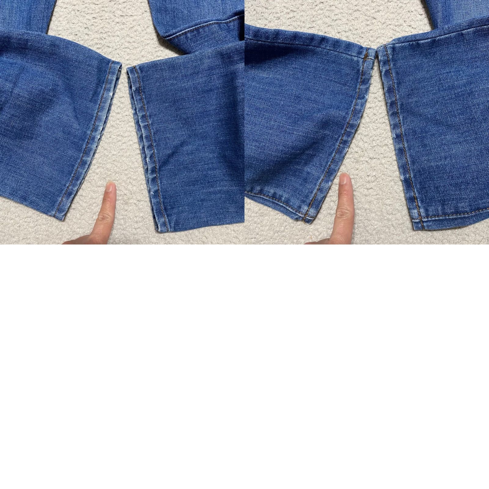 Gap Gap Mens Jeans 35x32 Blue Denim Straight Leg Mid Rise Medium Wash Size US 35 - 9 Thumbnail