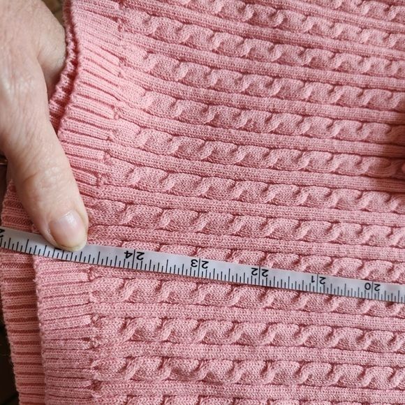 Vintage Anne Klein Sport Stretch Pink Turtleneck Long Sleeve Sz. XL Size XL / US 12-14 / IT 48-50 - 10 Thumbnail