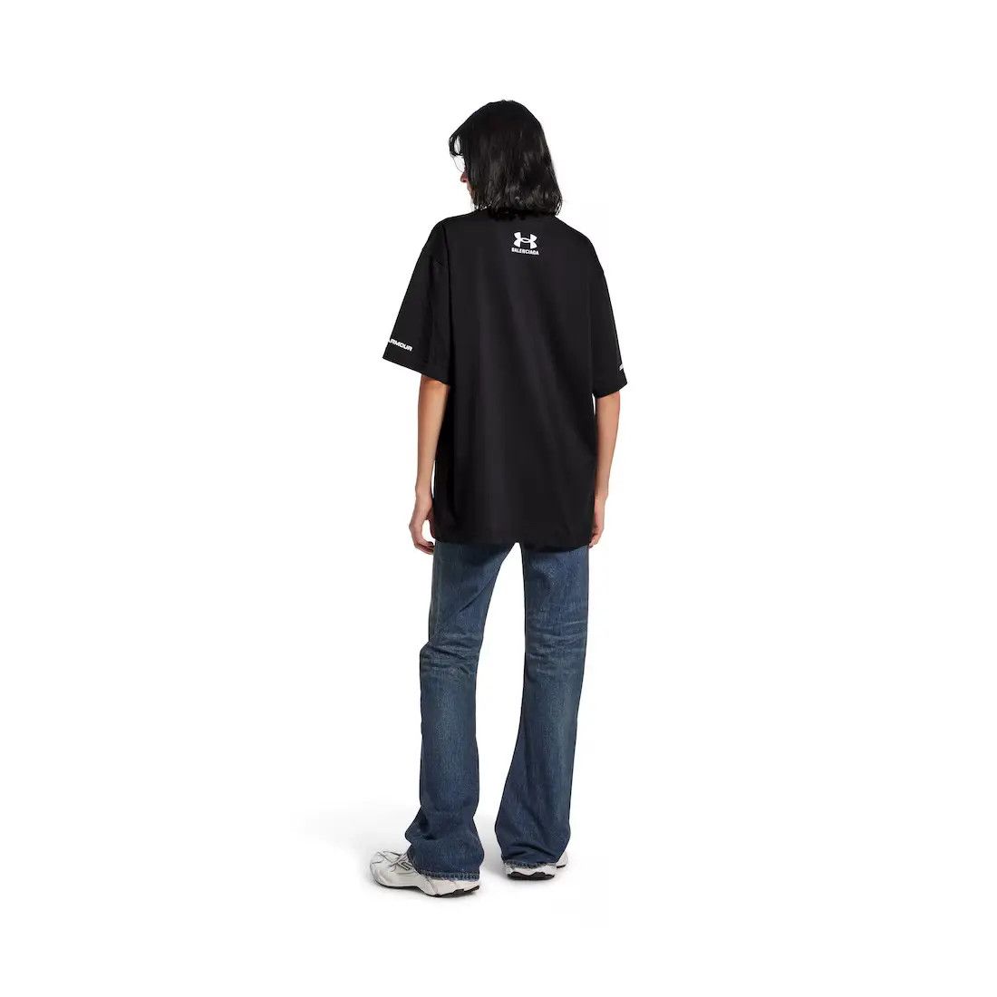 Balenciaga × Under Armour o1bcso1str0525 Under Armour® Unisex T-Shirt Medium Fit Size XS / US 0-2 / IT 36-38 - 4 Thumbnail