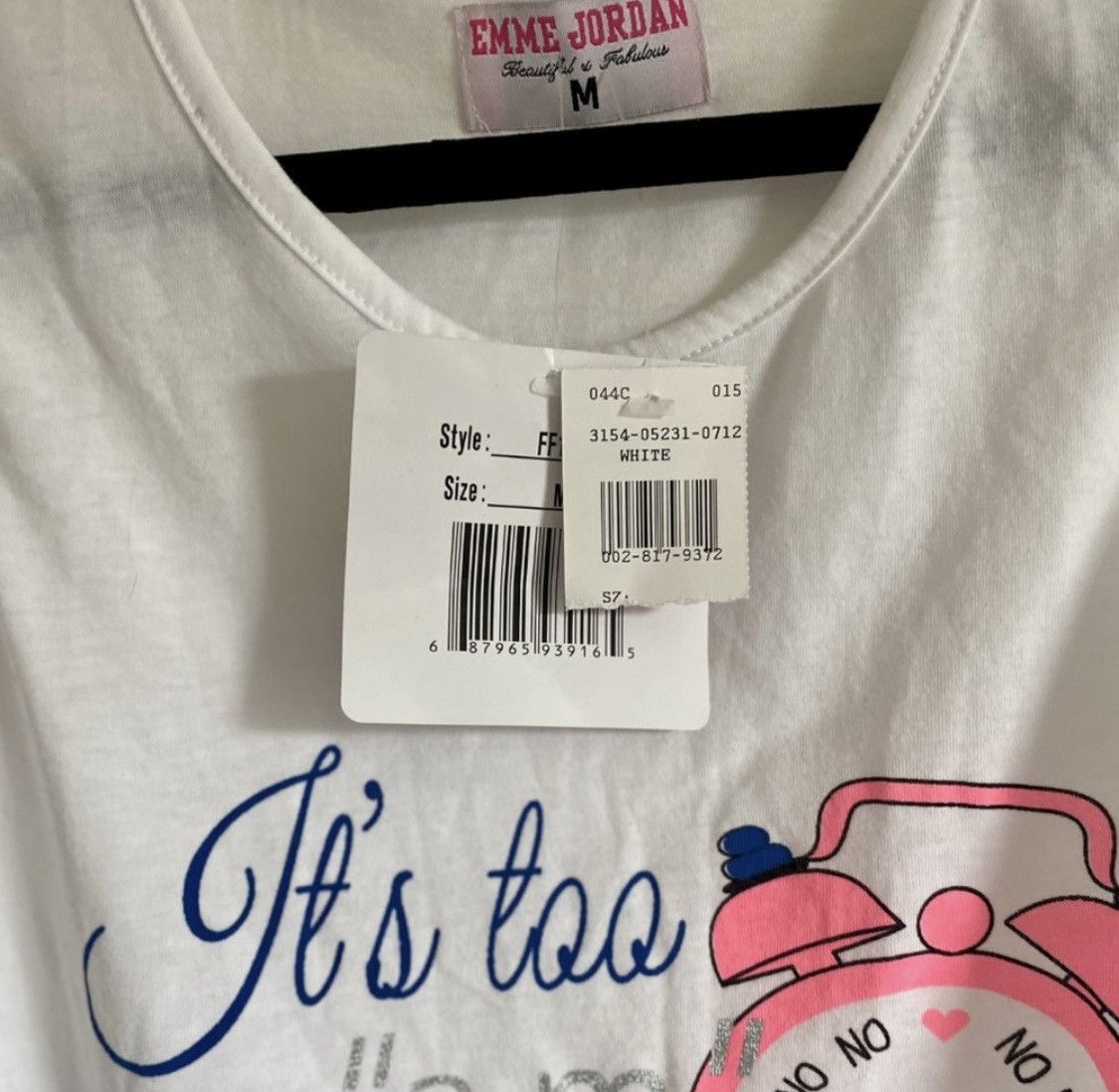 Other LIMITED EDITION EMME JORDAN SLEEVELESS GRAPHIC TANK TOP TEE Size M / US 6-8 / IT 42-44 - 7 Thumbnail